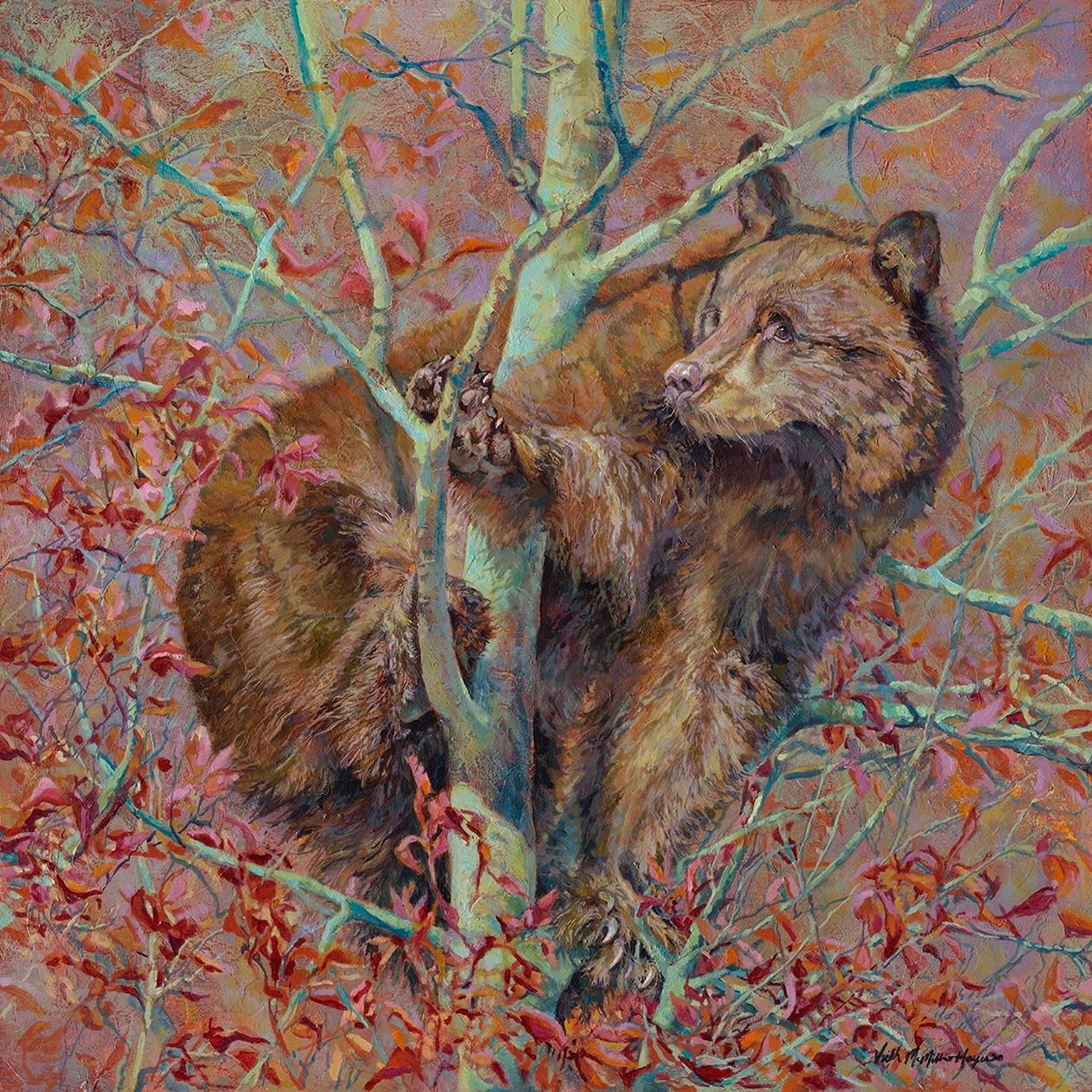 Stability - Impressionist Painting by Vickie McMillan-Hayes