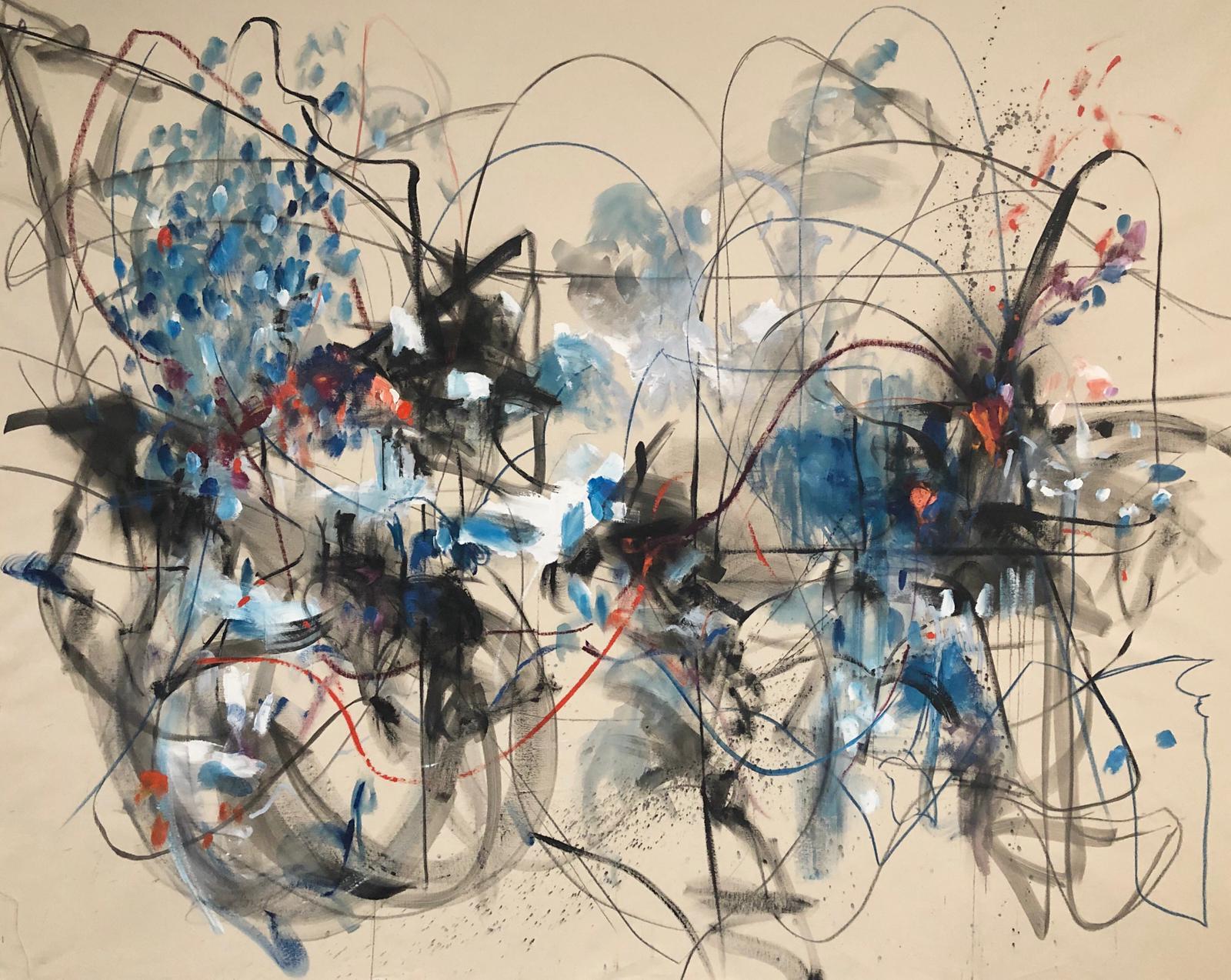 Abstract Painting di Vicky Barranguet - Un tono mite III