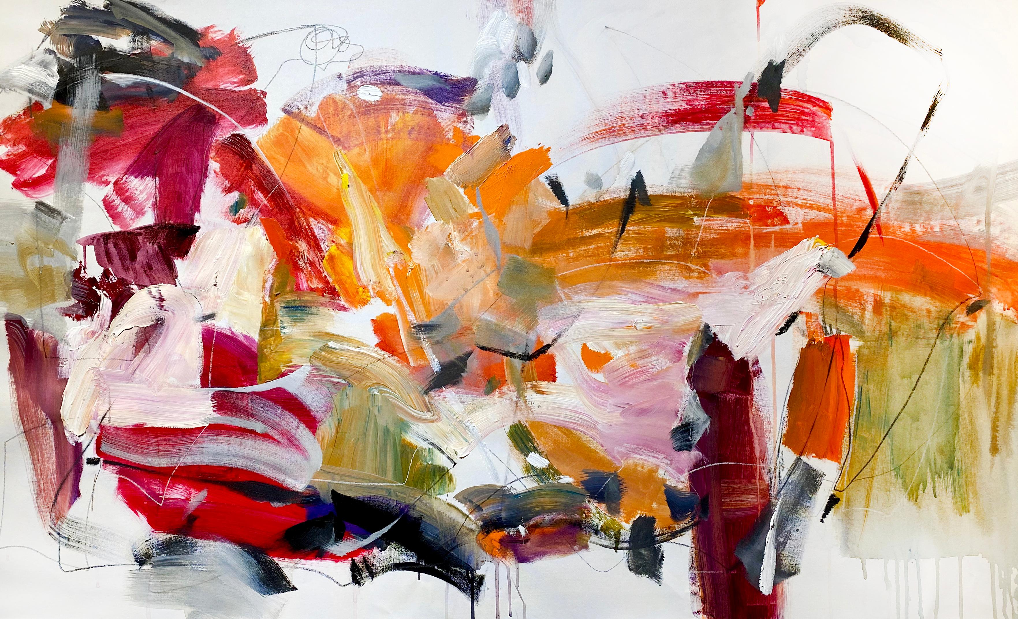 Vicky Barranguet Abstract Painting - All of you I