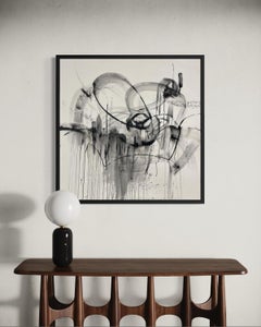 «Dual Poetry I», de Vicky Barranguet. Pintura abstracta contemporánea, acrílico, 2020