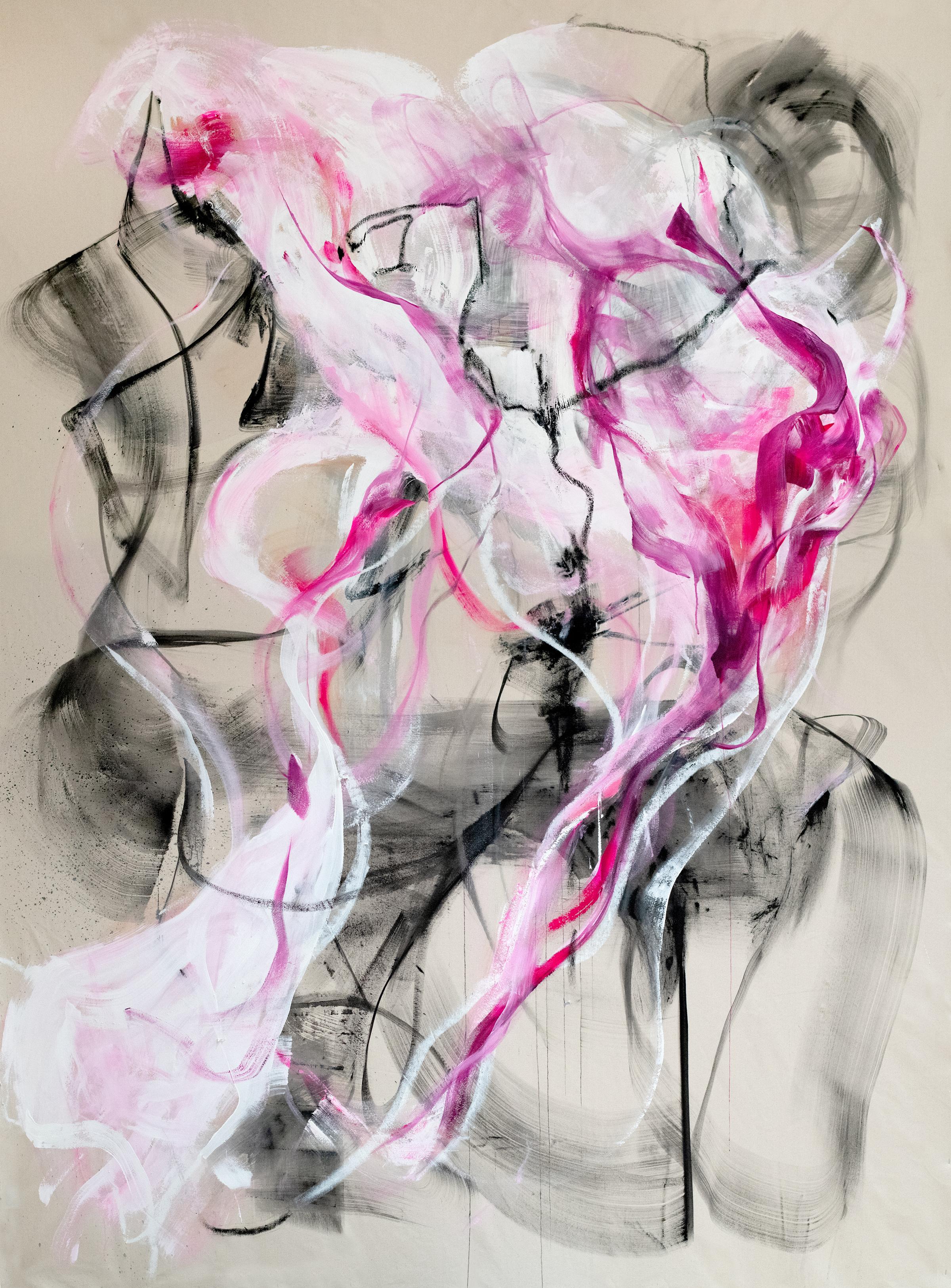 Abstract Painting di Vicky Barranguet - Danza III