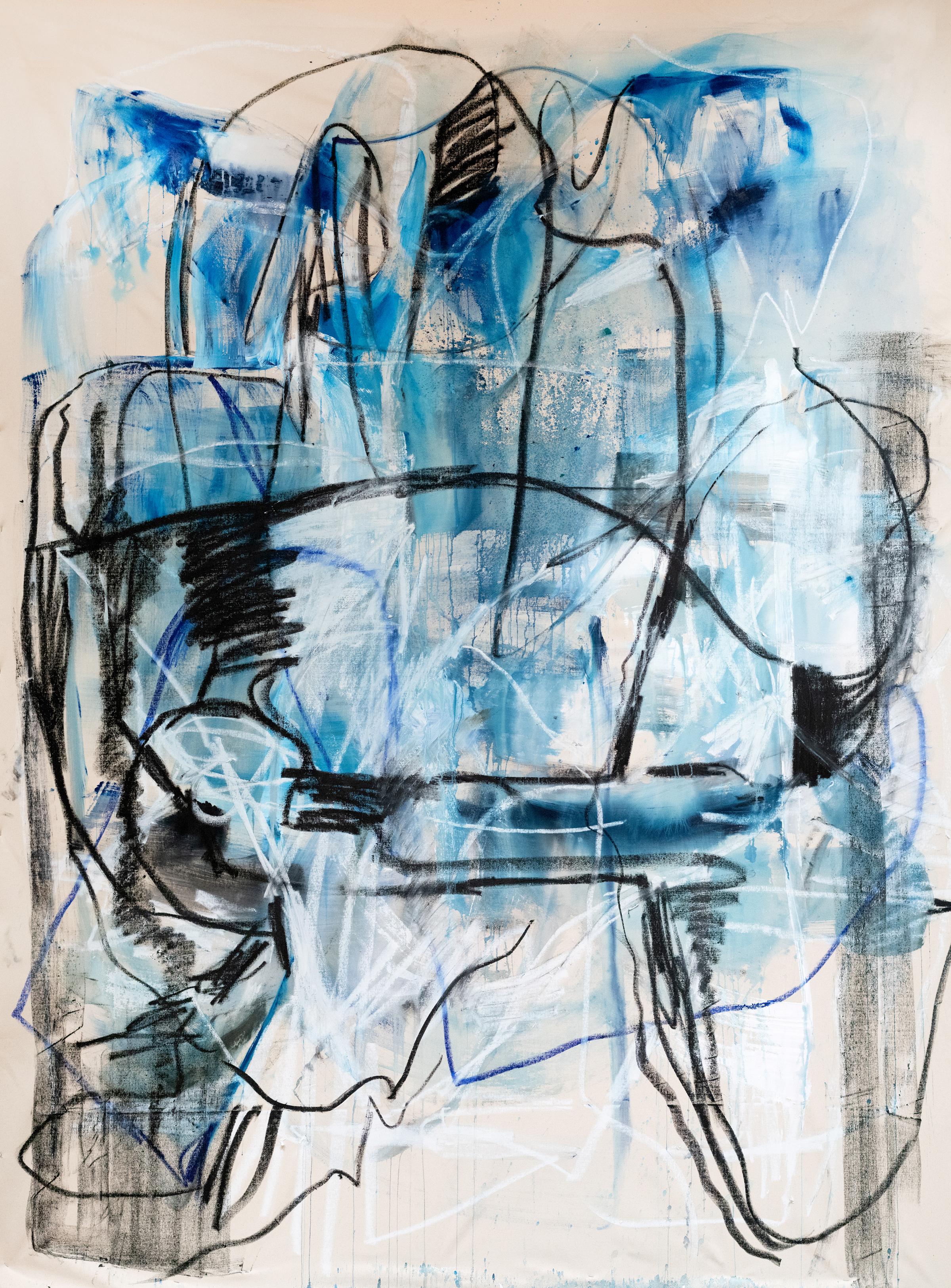 Abstract Painting di Vicky Barranguet - Danza VI