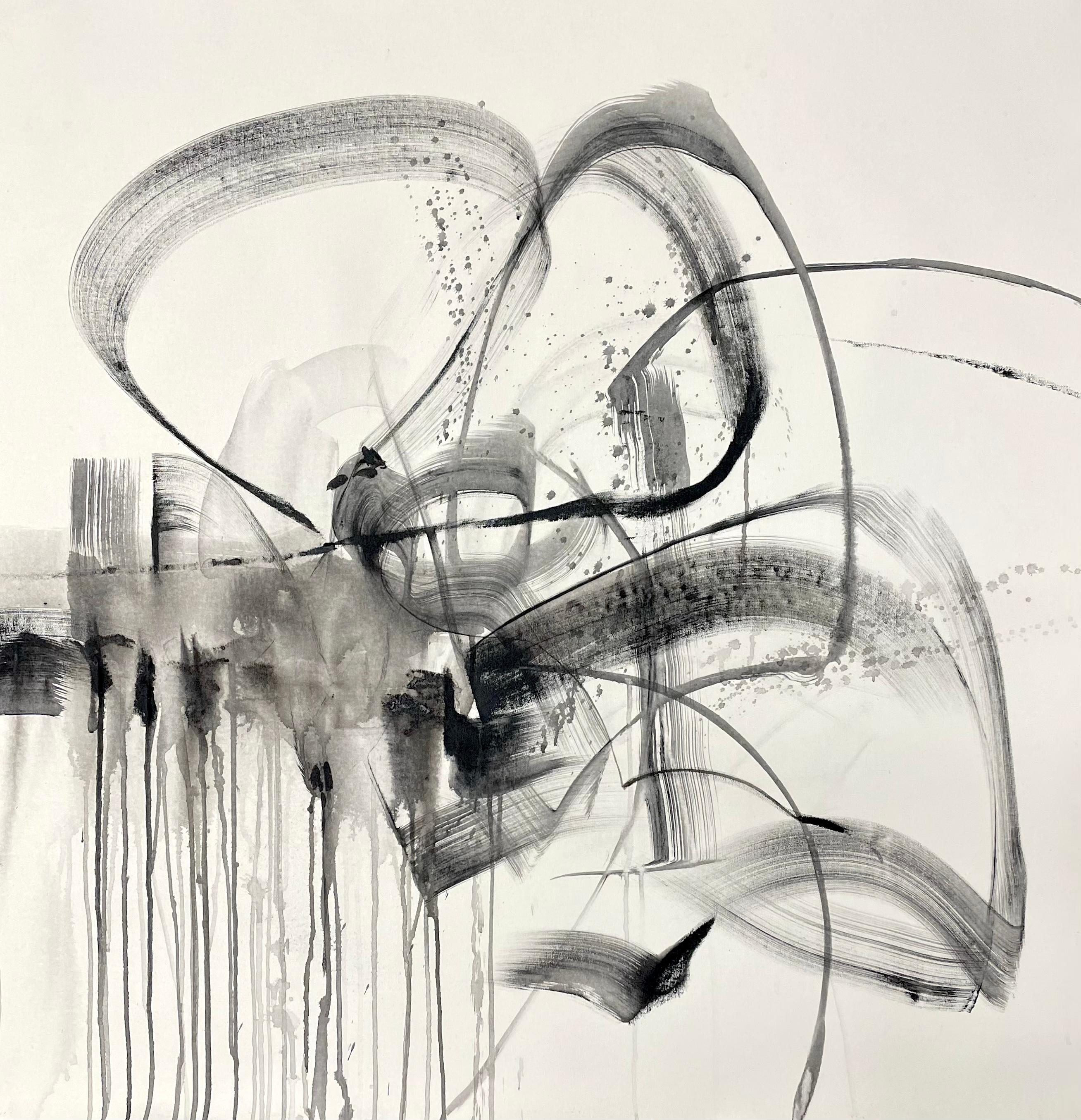 Dual Poetry III de Vicky Barranguet Peinture abstraite contemporaine à l'acrylique, 2020