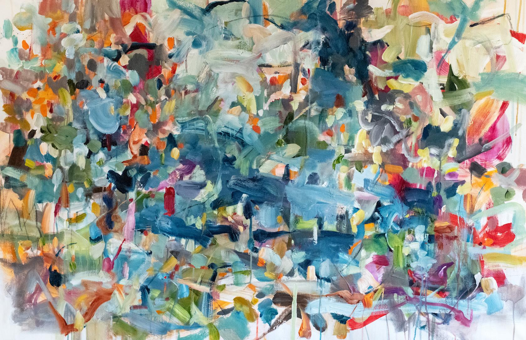 Vicky Barranguet Abstract Painting - Enlighten