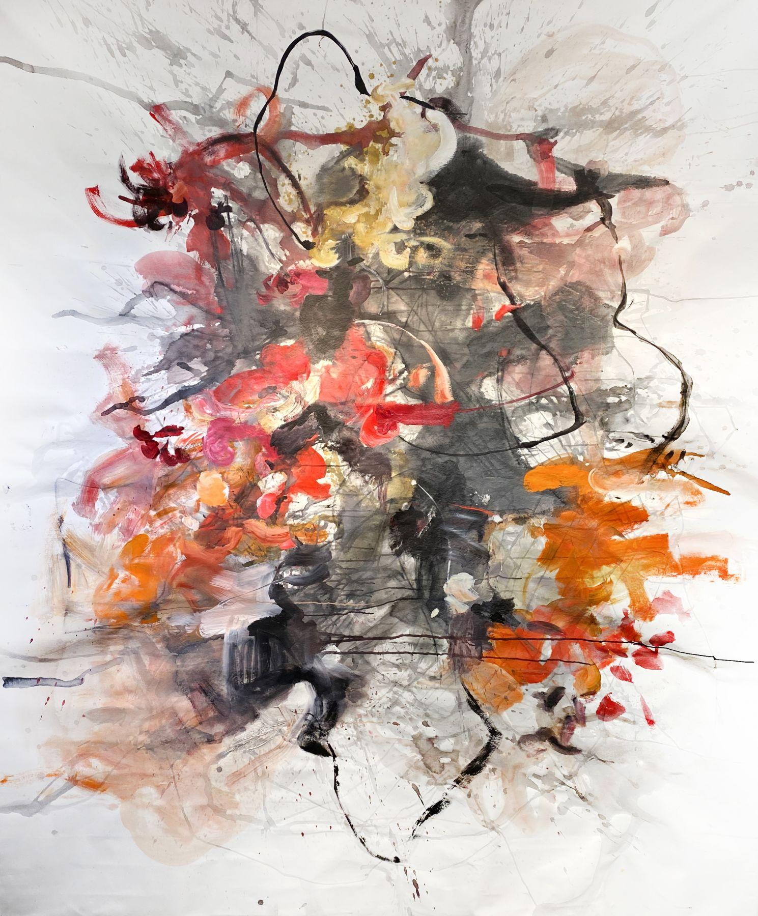 Vicky Barranguet Abstract Painting - From this moment on