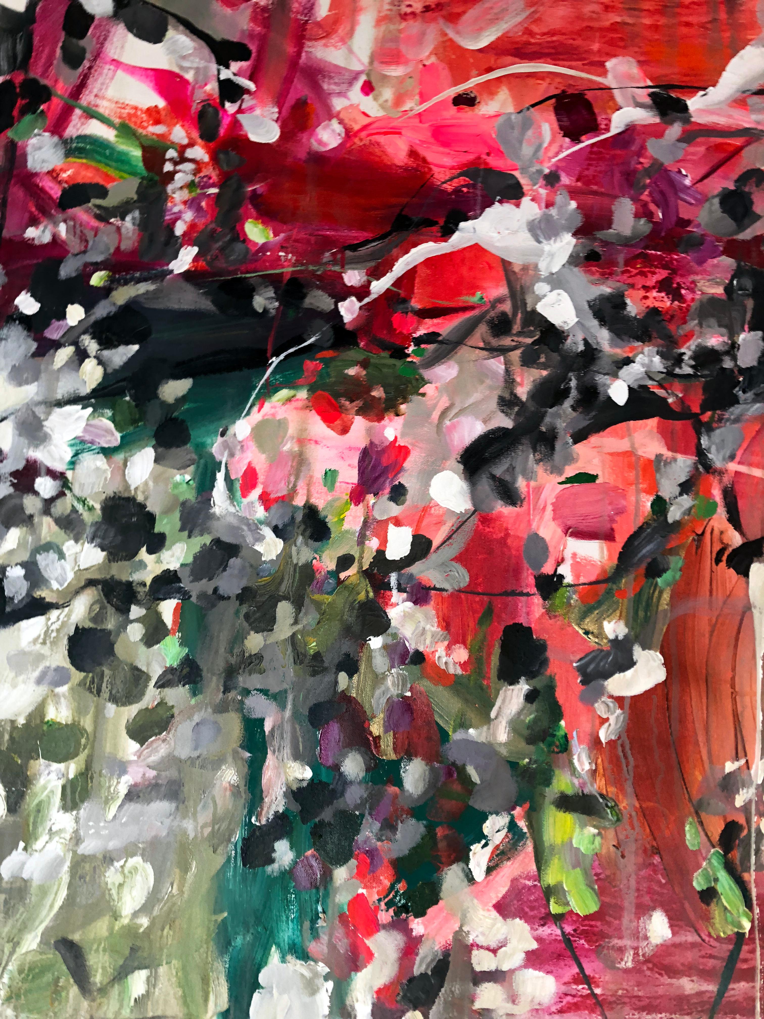 Kuss der Erde (Zeitgenössisch), Painting, von Vicky Barranguet
