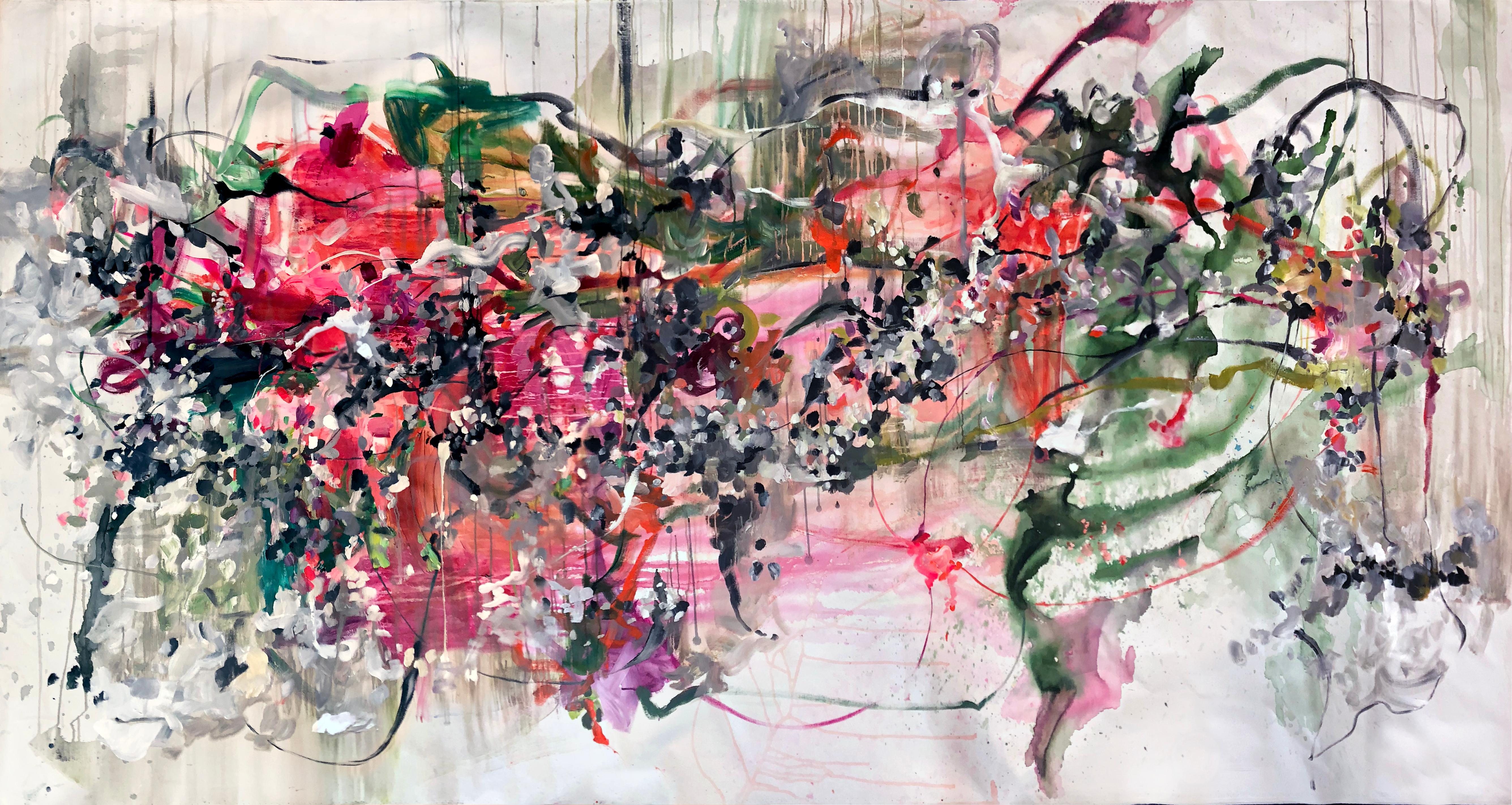 Kuss der Erde – Painting von Vicky Barranguet