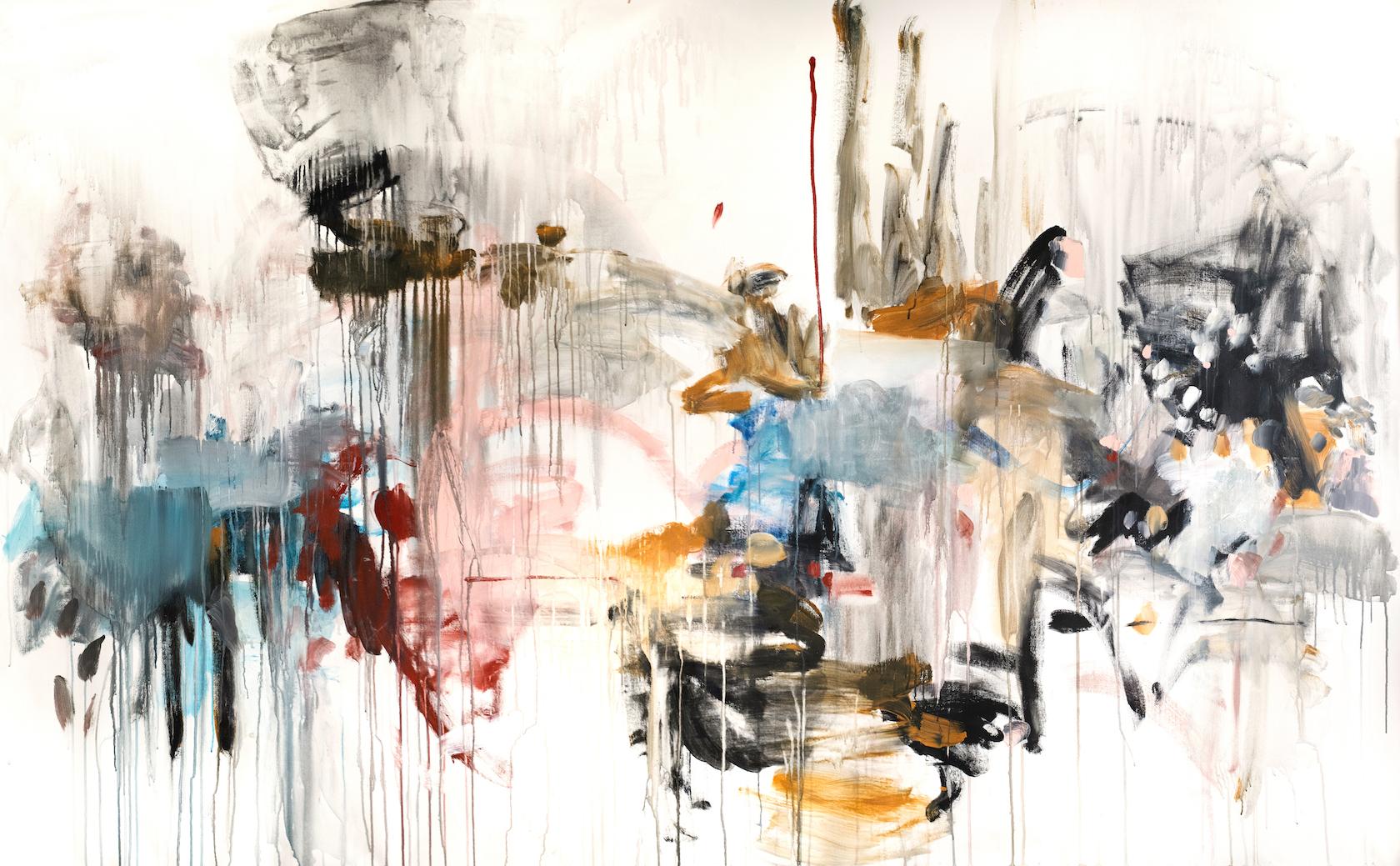 Vicky Barranguet Abstract Painting - Let you unconscious be your guide
