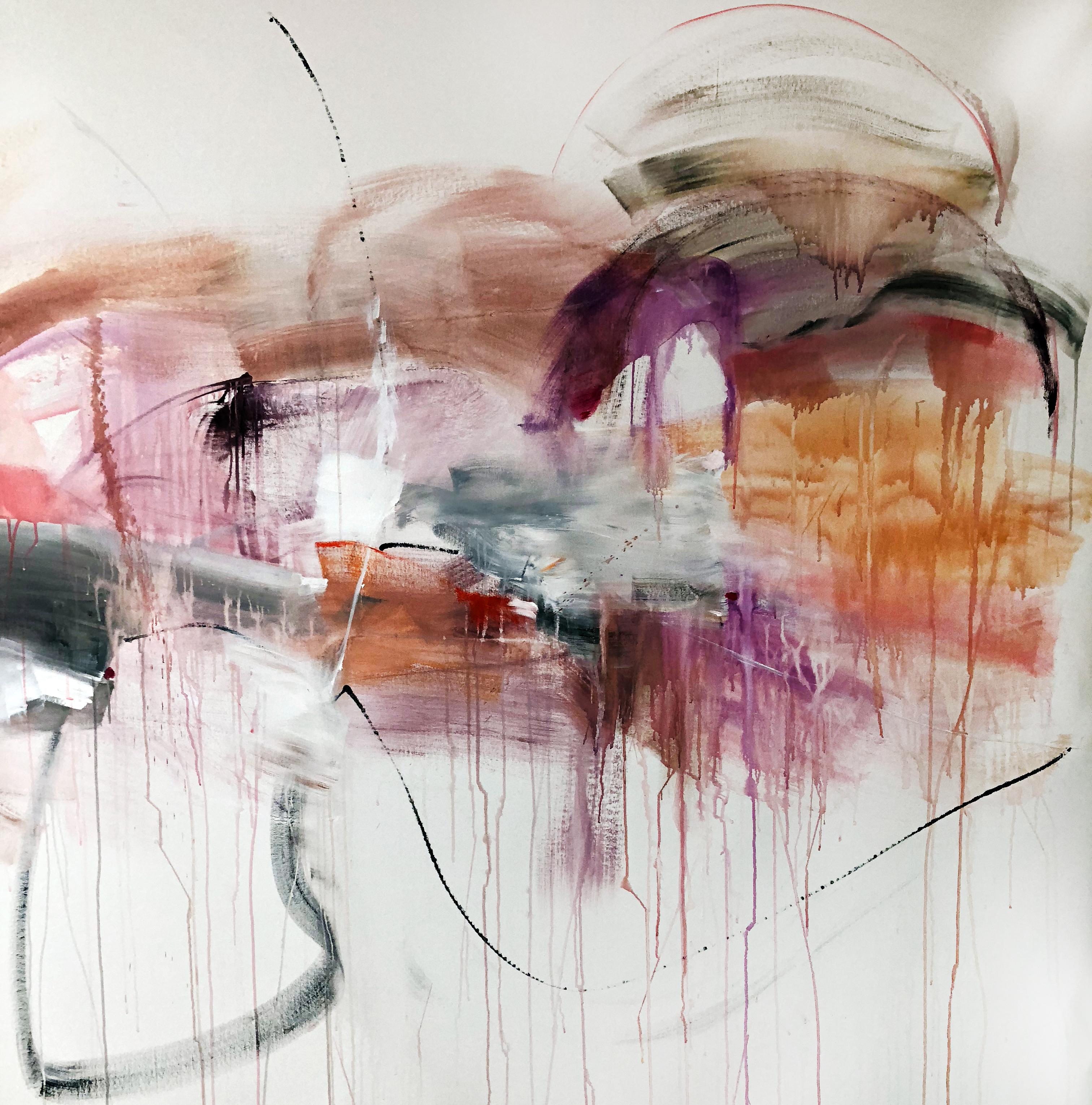 Vicky Barranguet Abstract Painting - Ode