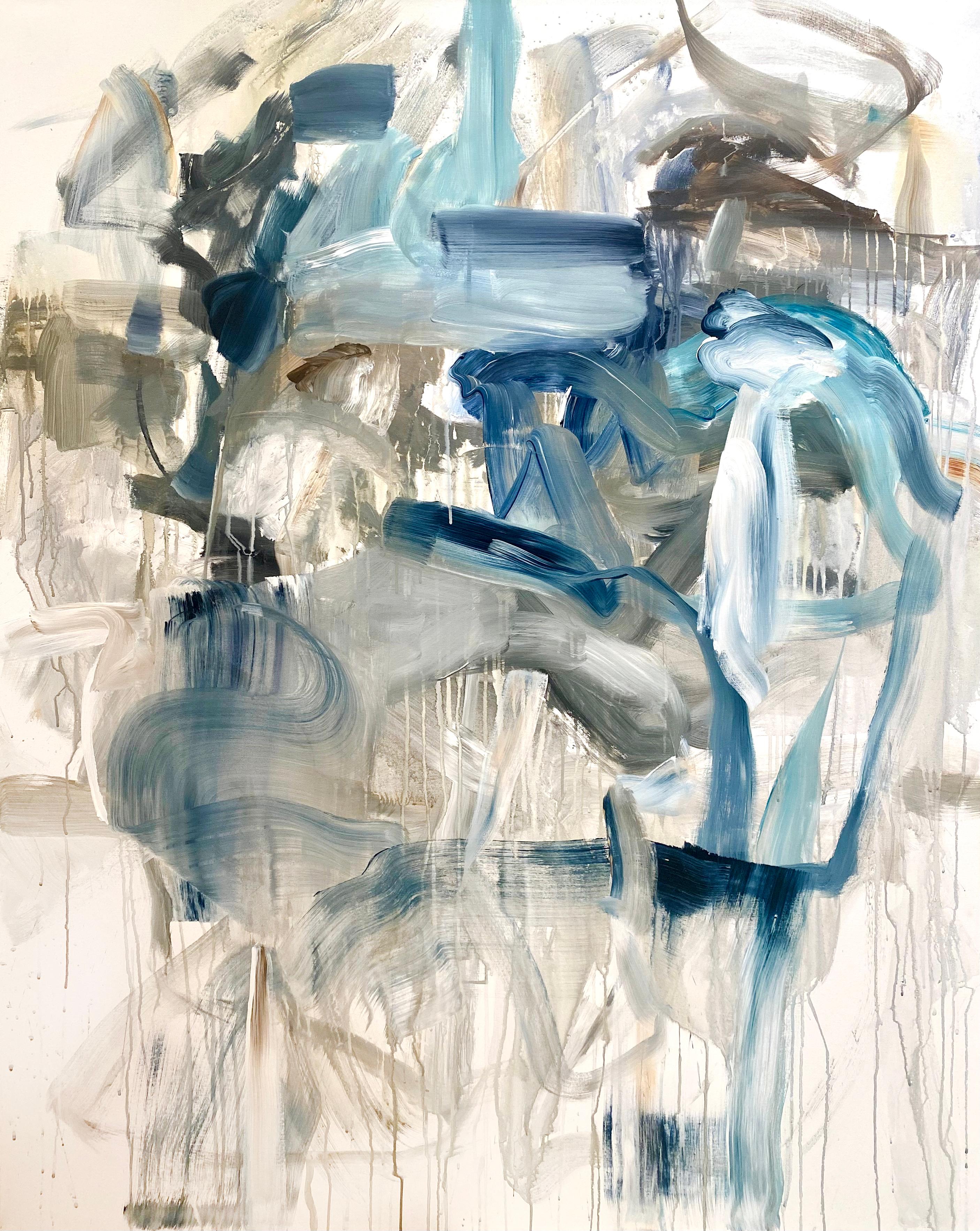 Vicky Barranguet Abstract Painting - Persuasive Rhythm II
