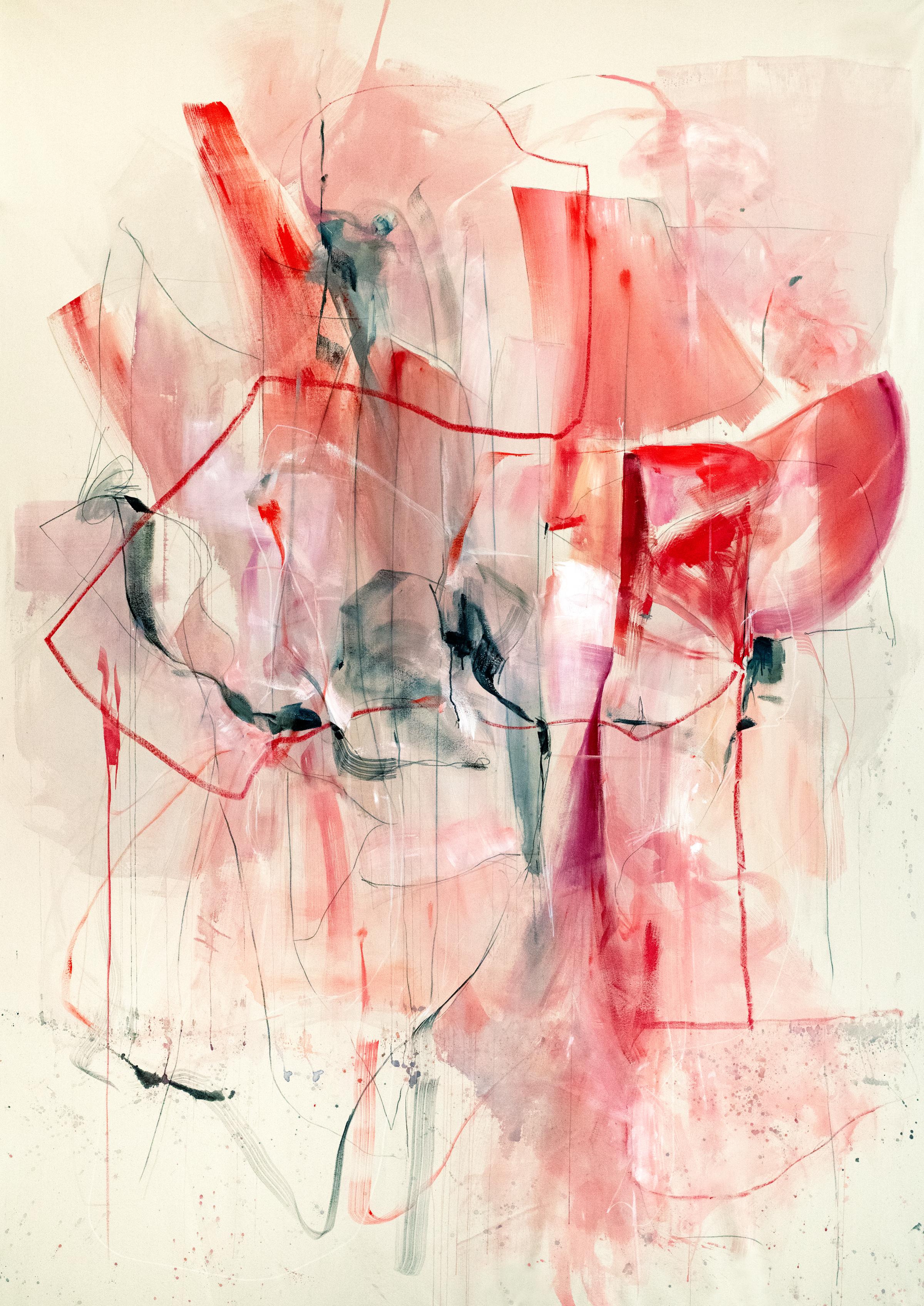 Vicky Barranguet Abstract Painting - Sahara IV