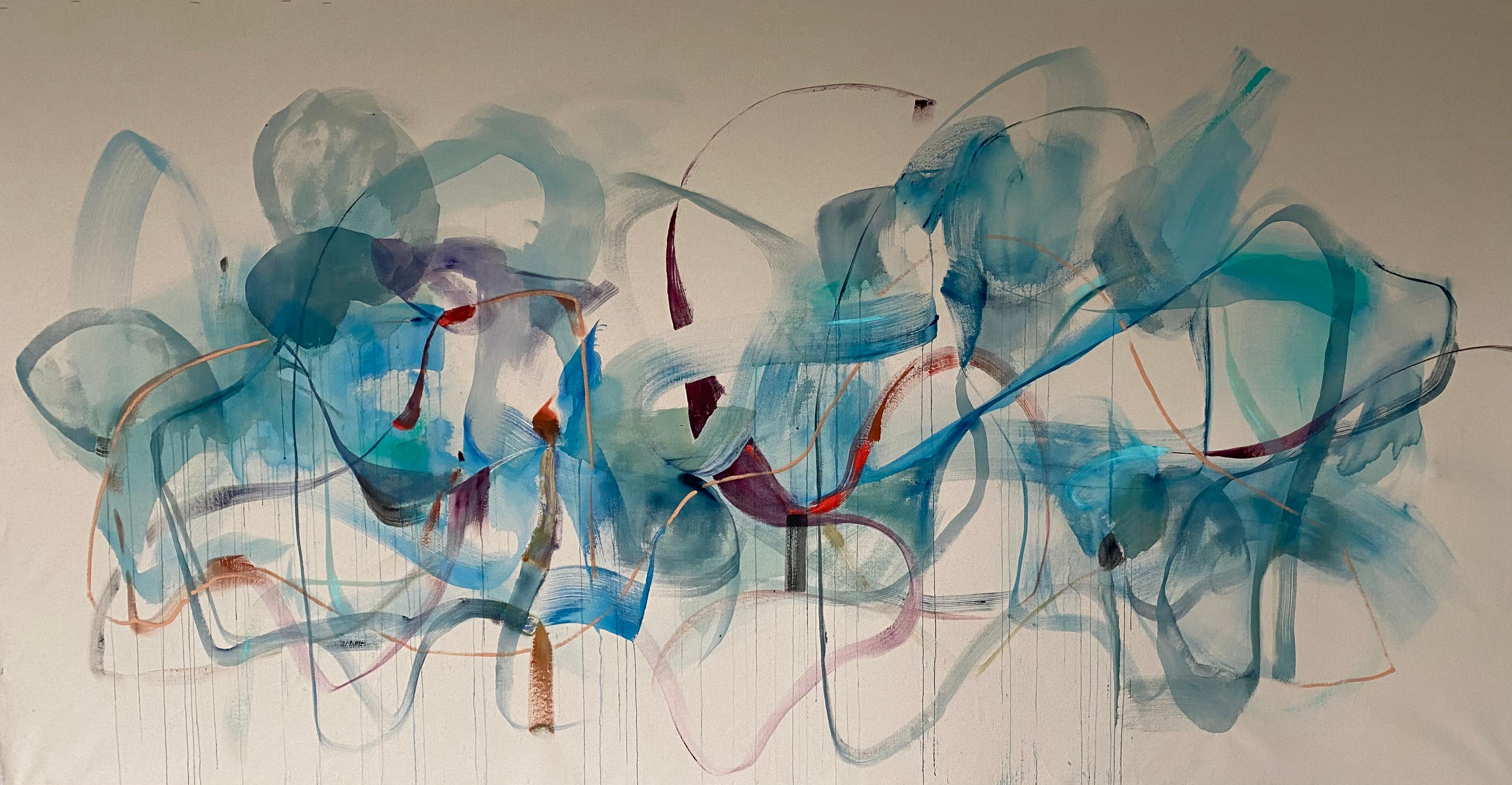 Vicky Barranguet Abstract Painting - Summer Dream III
