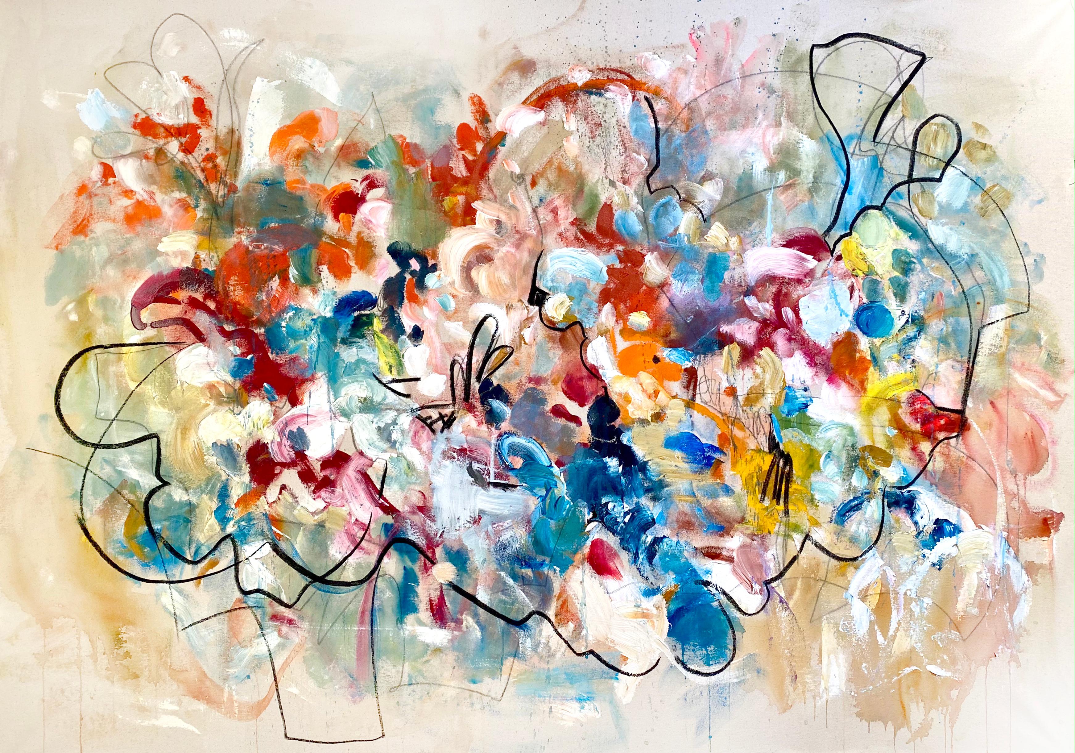 Vicky Barranguet Abstract Painting - The Nature of Harmony