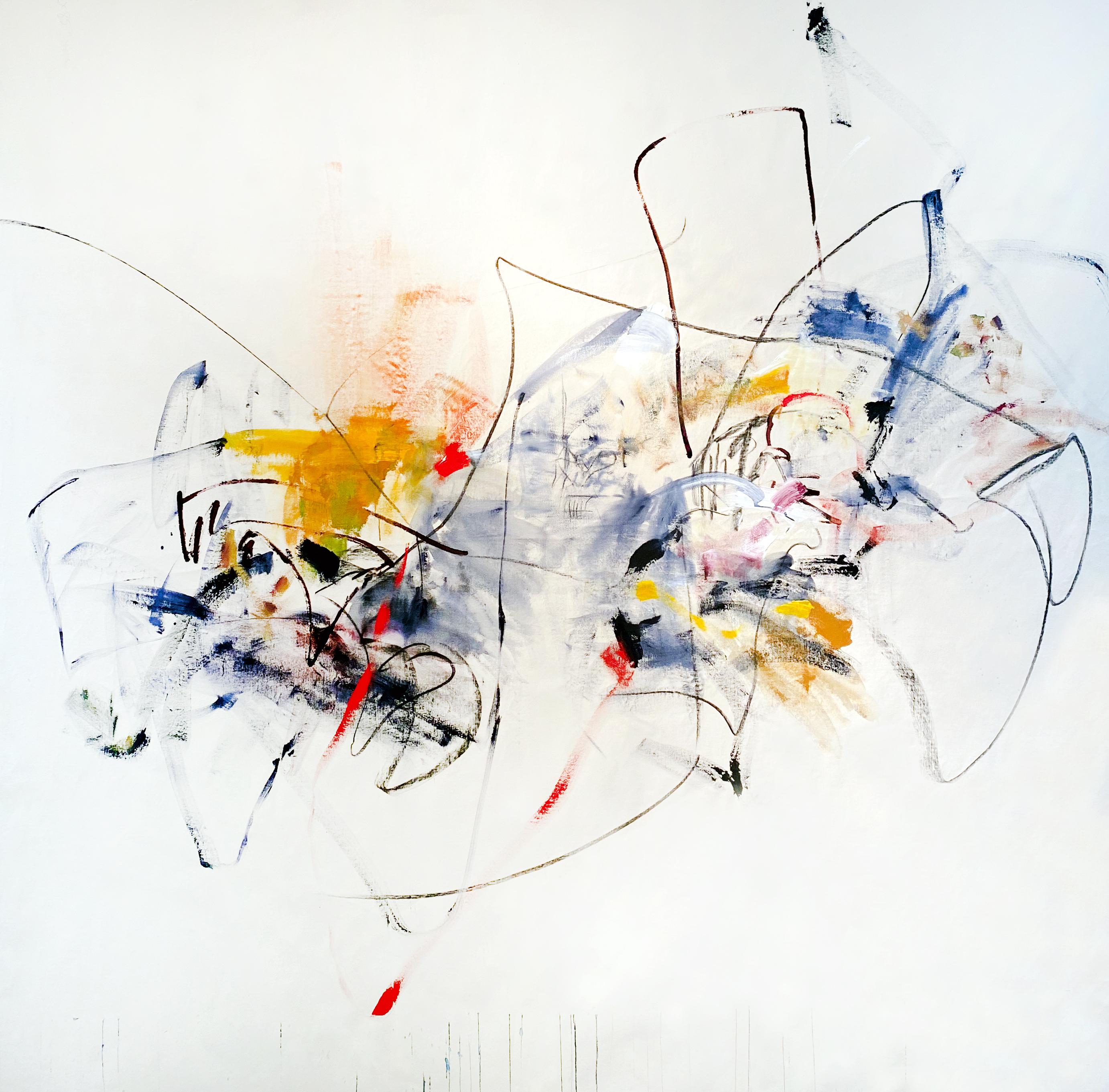 Vicky Barranguet Abstract Painting - There will never be another you