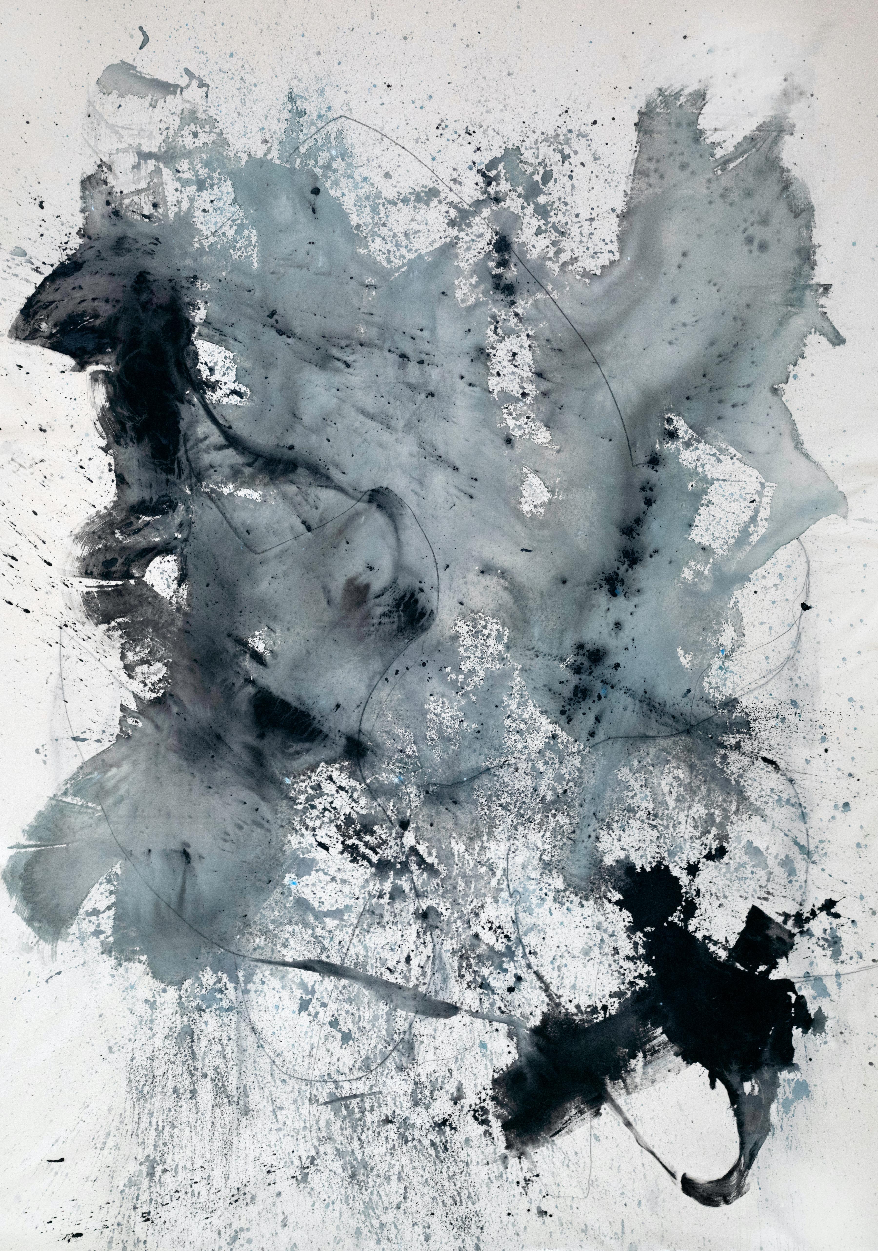 Vicky Barranguet Abstract Painting - Threads VIII