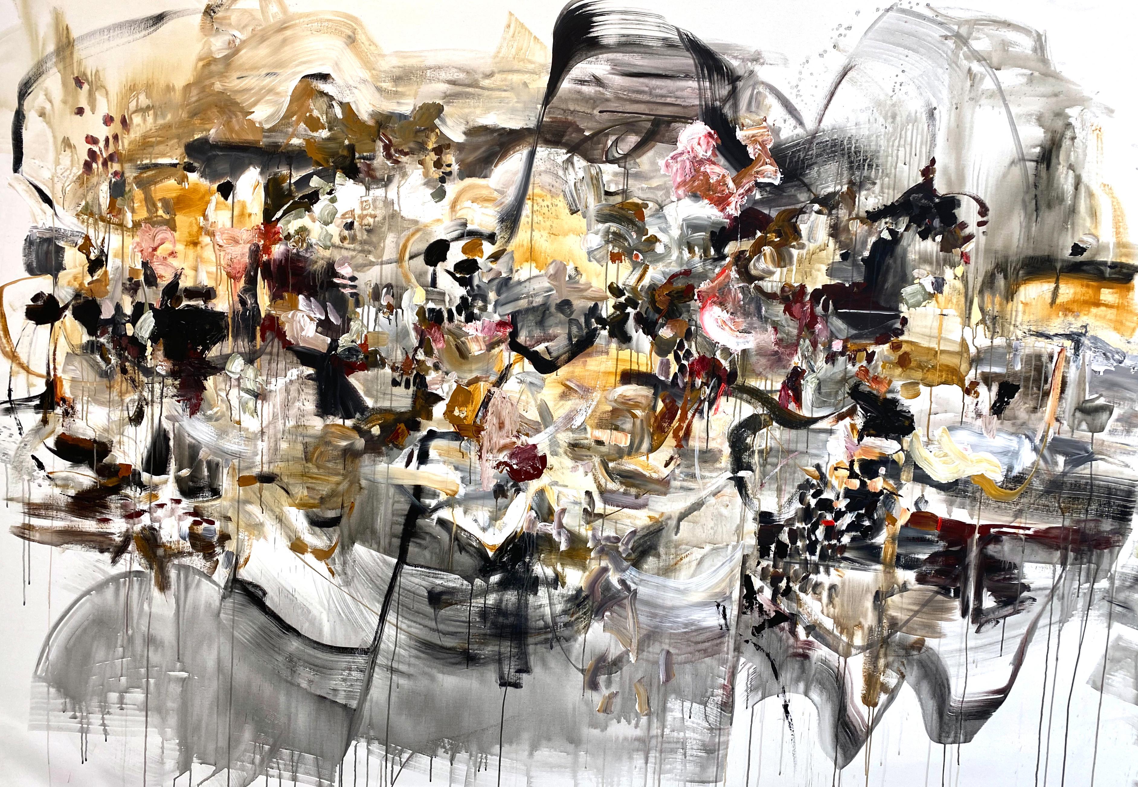 Vicky Barranguet Abstract Painting - Untamed