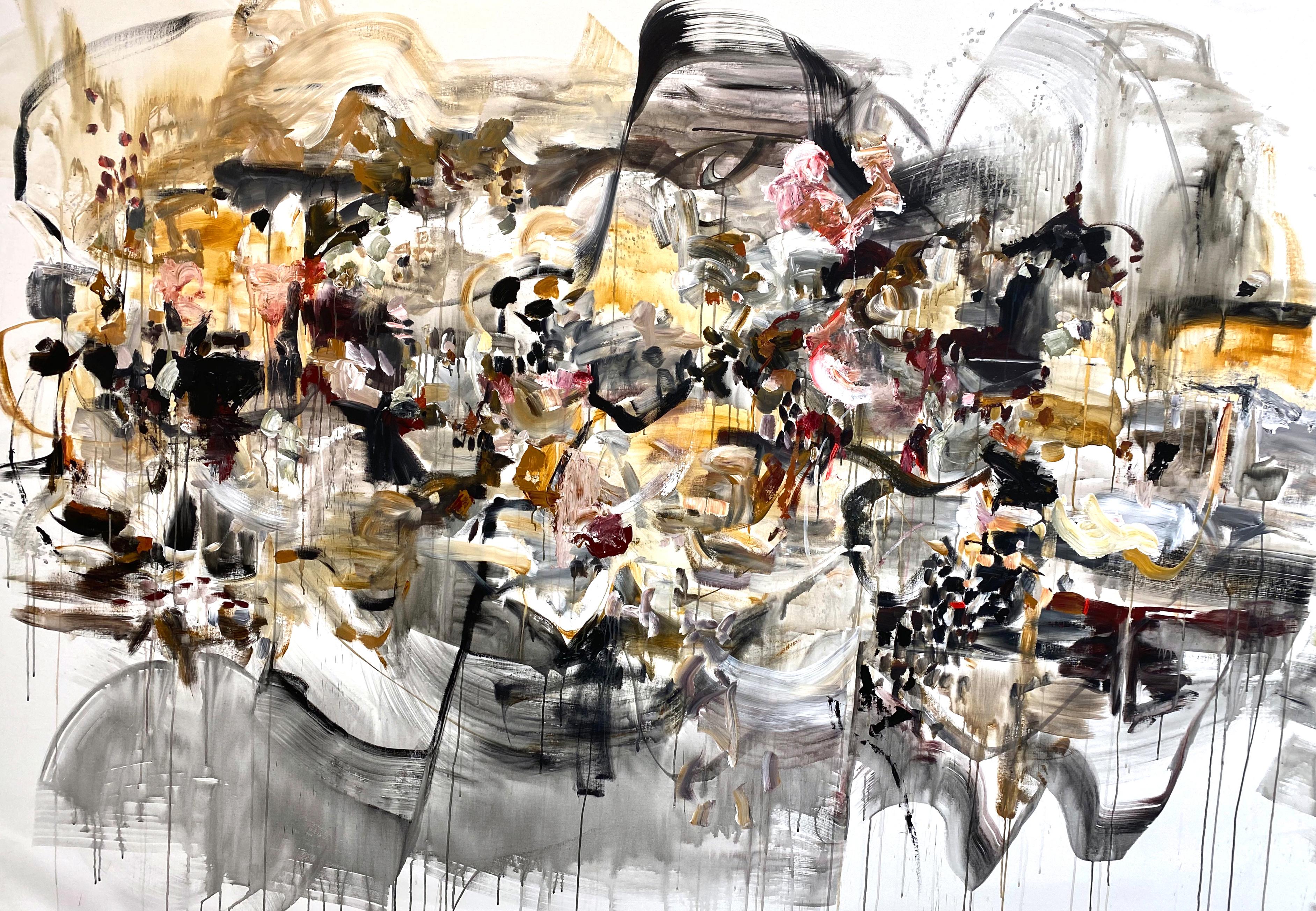 Abstract Painting di Vicky Barranguet - Indomita