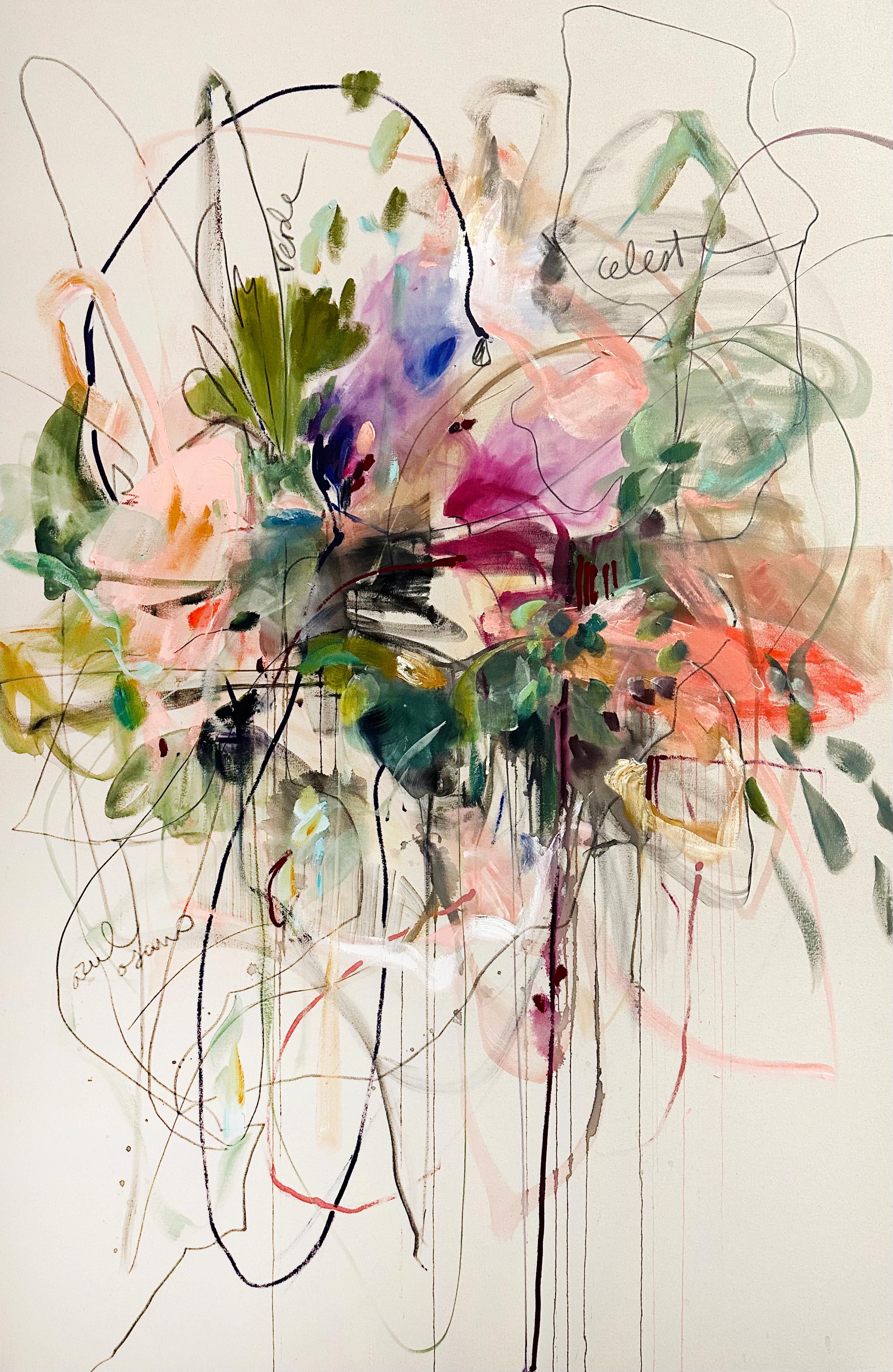 Abstract Painting de Vicky Barranguet - Ventanas a otros lugares I