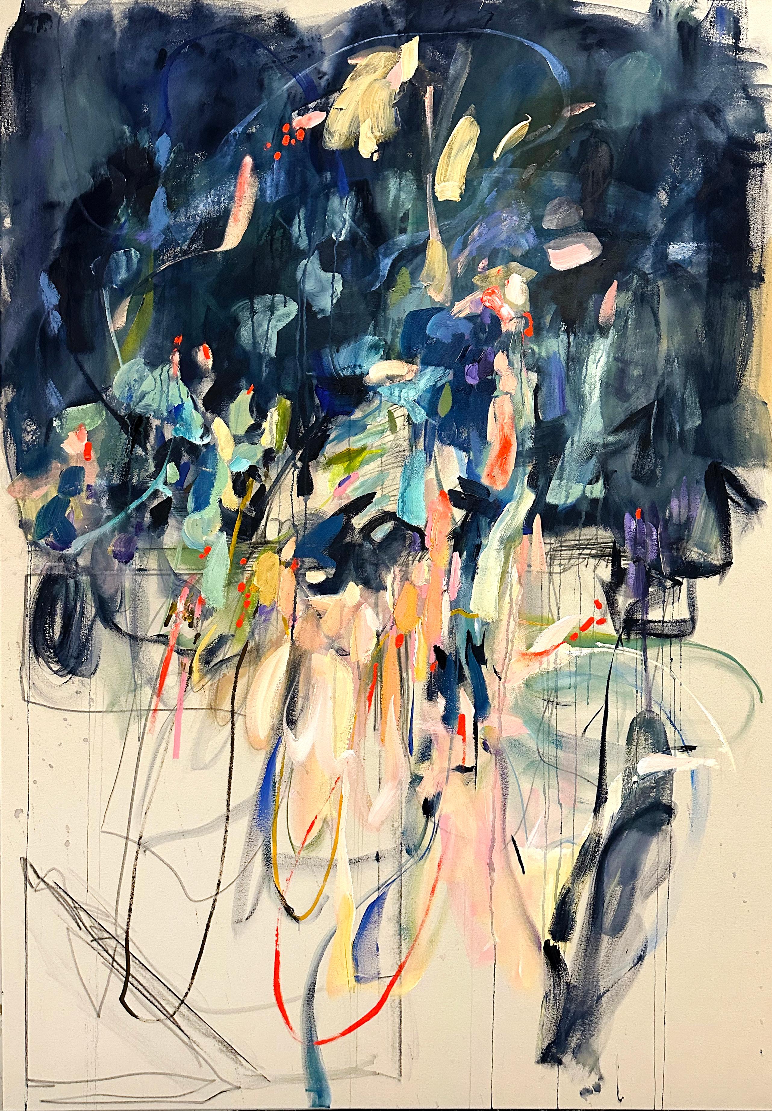 Abstract Painting di Vicky Barranguet - Finestre verso l'Altrove V.I.I.