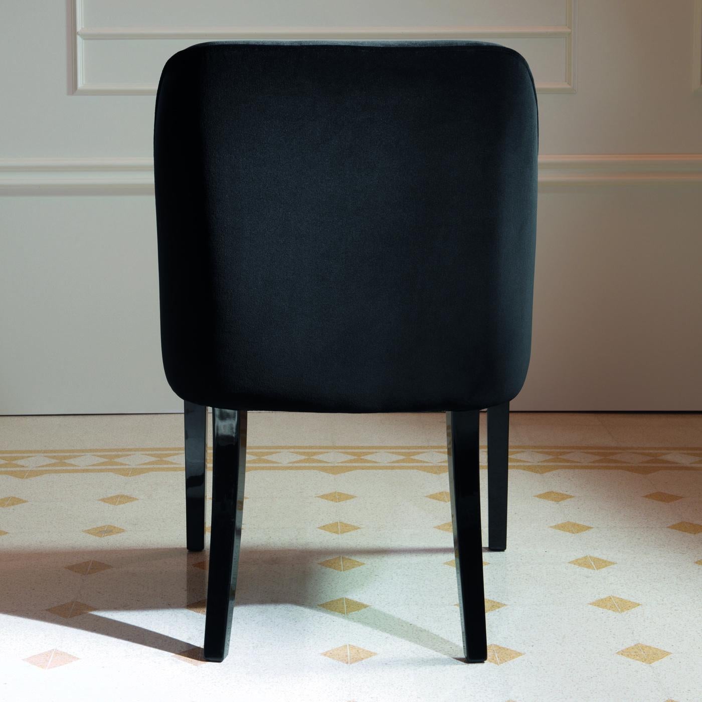 Silla de comedor gris Vicky by Dom Edizioni Italiano en venta