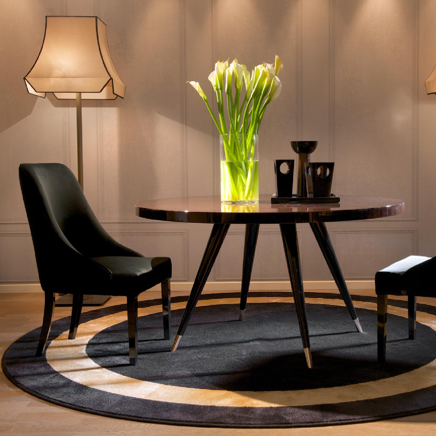 Silla de comedor gris Vicky by Dom Edizioni en Nuevo estado para la venta en Milan, IT