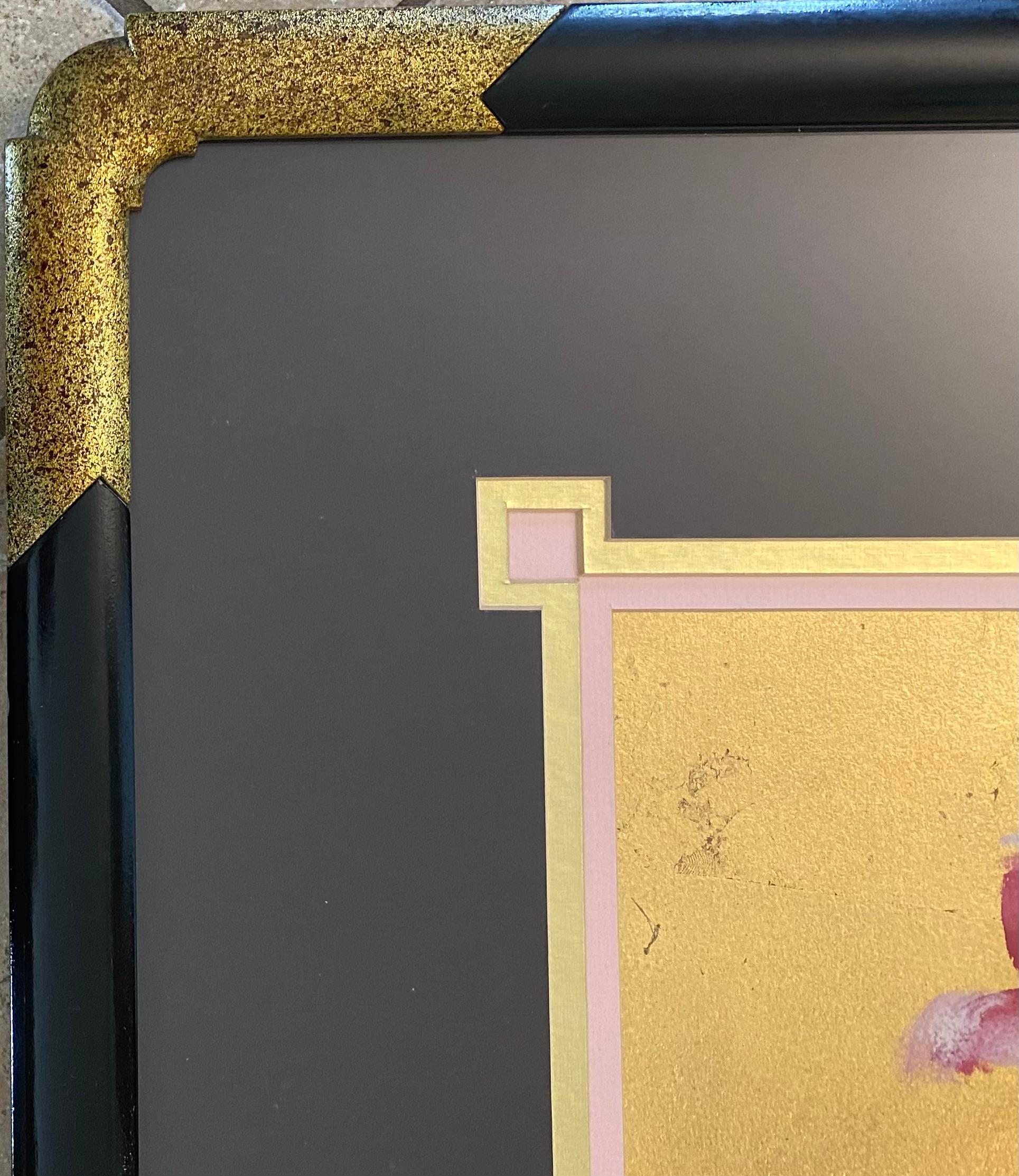 Sérigraphie en couleur de style Art Déco signée Vicky Montesinos, édition limitée Bon état - En vente à Miami, FL
