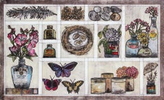 Vicky Oldfield - Autumn Collection, Vicky Oldfield, Handmade Print for sale, Still life art Autumn Collection, Vicky Oldfield, Handmade Print for sale, Still life art