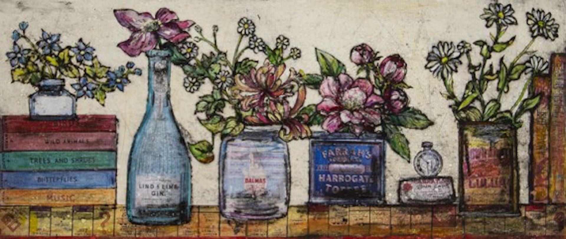 A Rush Of Memories, Vicky Oldfield, Limited Edition Print, Floral Still Life Art