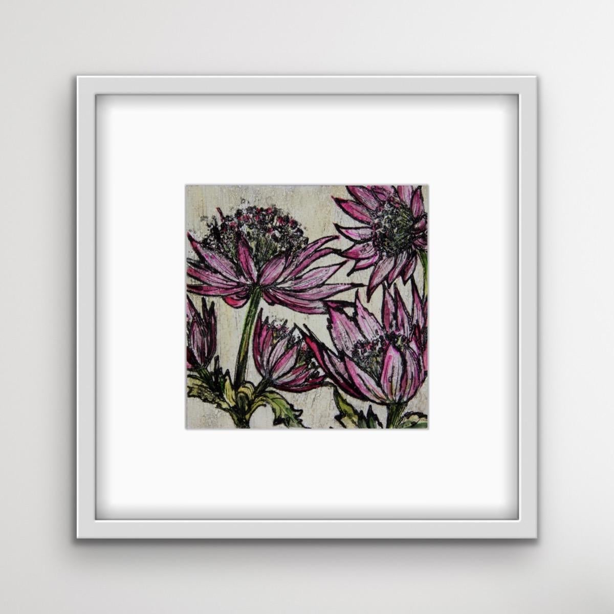Hatties Pincushion Print by Vicky Oldfield For Sale 1