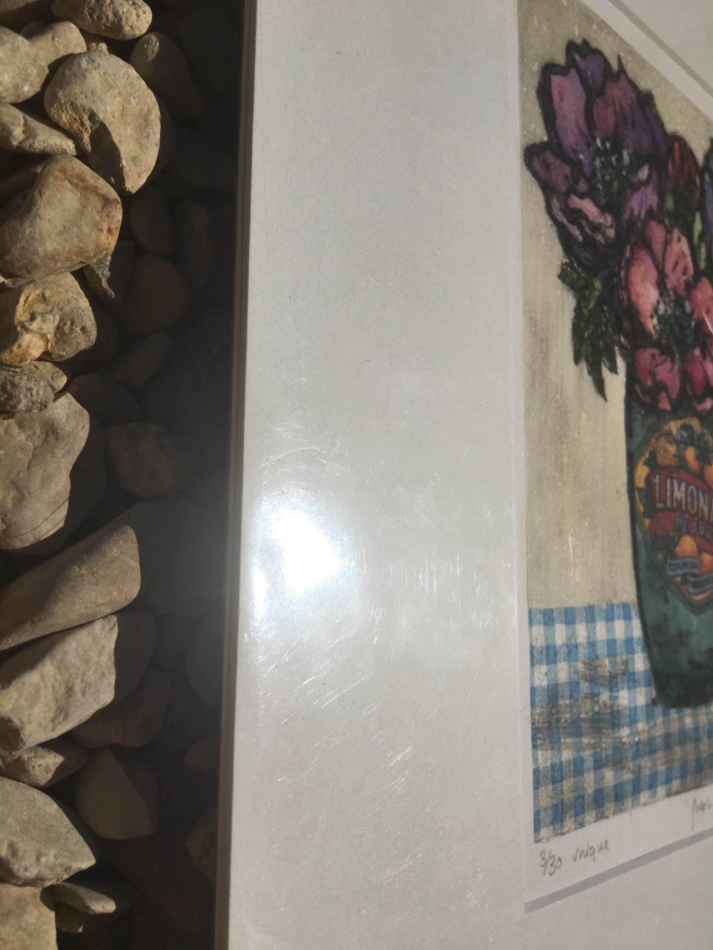 Vicky Oldfield, Fiori freschi, Stampa collografica contemporanea, Arte rifinita a mano in vendita 3