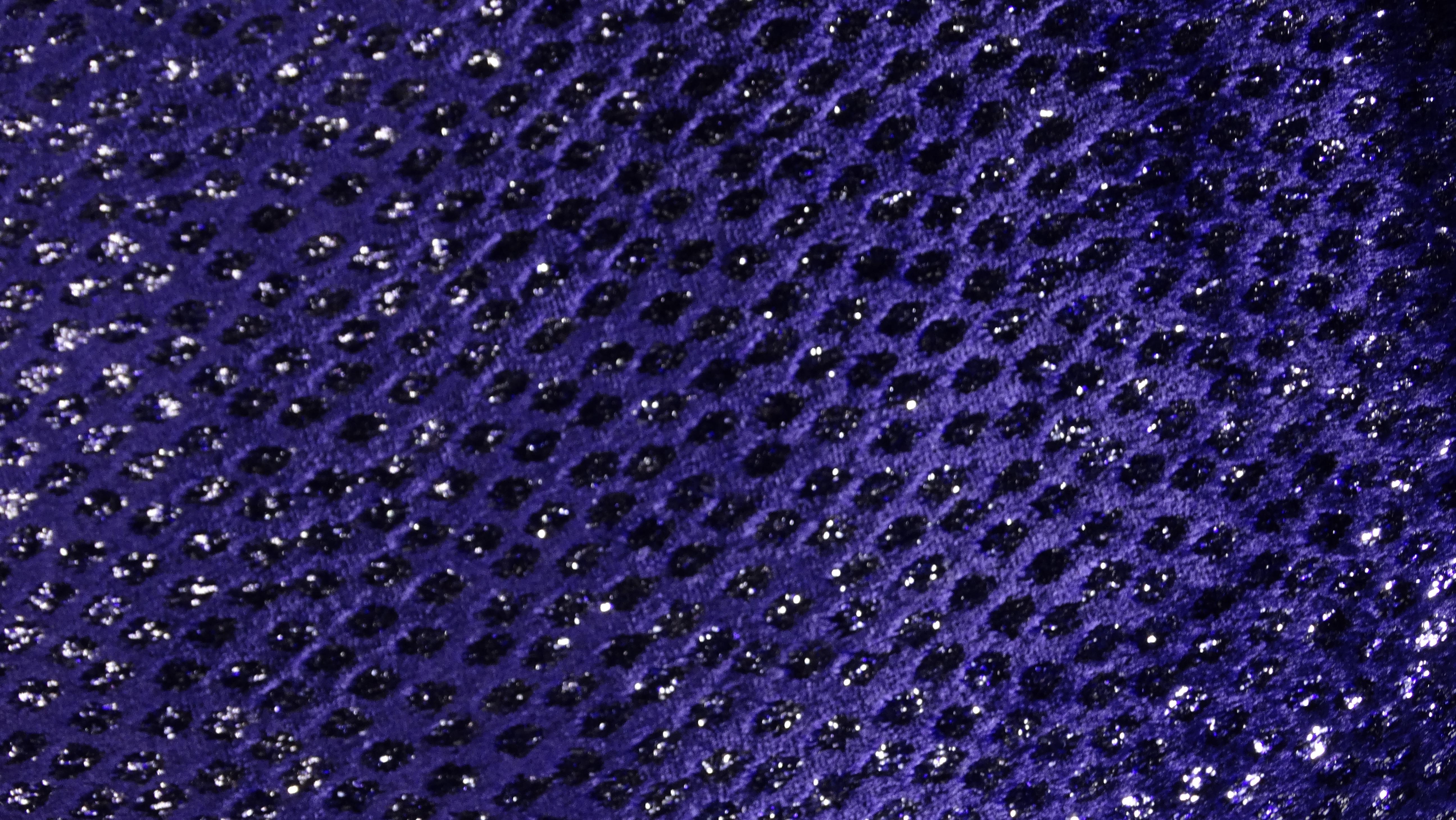 Vicky Tiel 1980's Purple Silk Velvet Gown For Sale 3