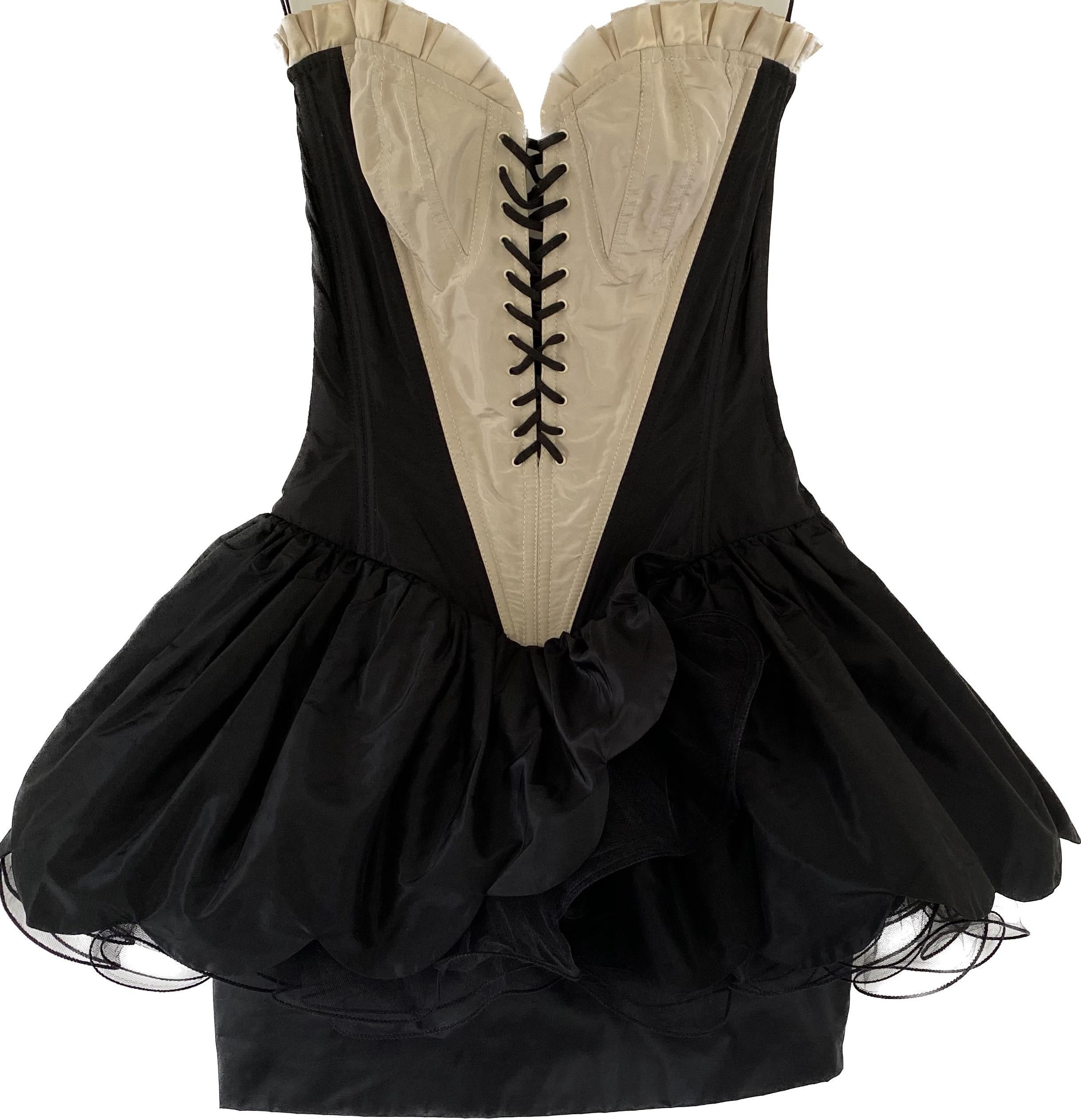 Costume Vittoriano Burlesque Corsetto Donna BJMAND Overbust - Vittoriano Con Gonna Tutu Burlesque Bustier Con Gonna - Foto 5