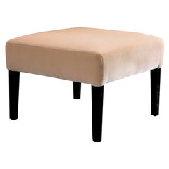 Pouf blanc Vicky de Dom Edizioni