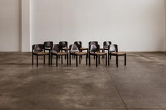 Vico Magistretti Sillas "122" para Cassina, 1967, lote de 10