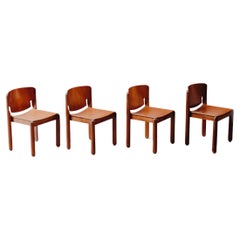 Vico Magistretti "122" per Cassina, 1967, set di 4 sedie