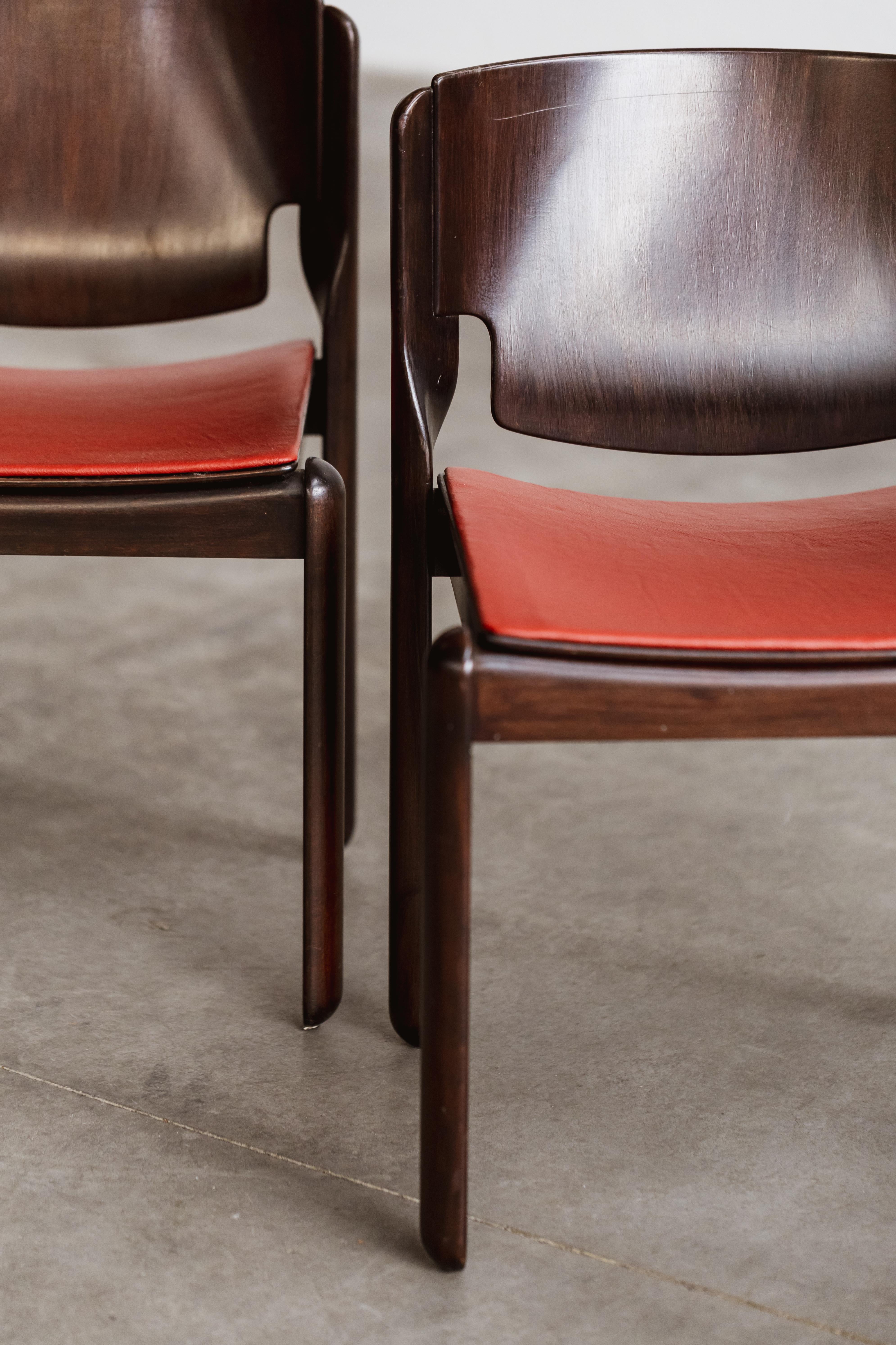 Mid-Century moderno Sedie Vico Magistretti 
