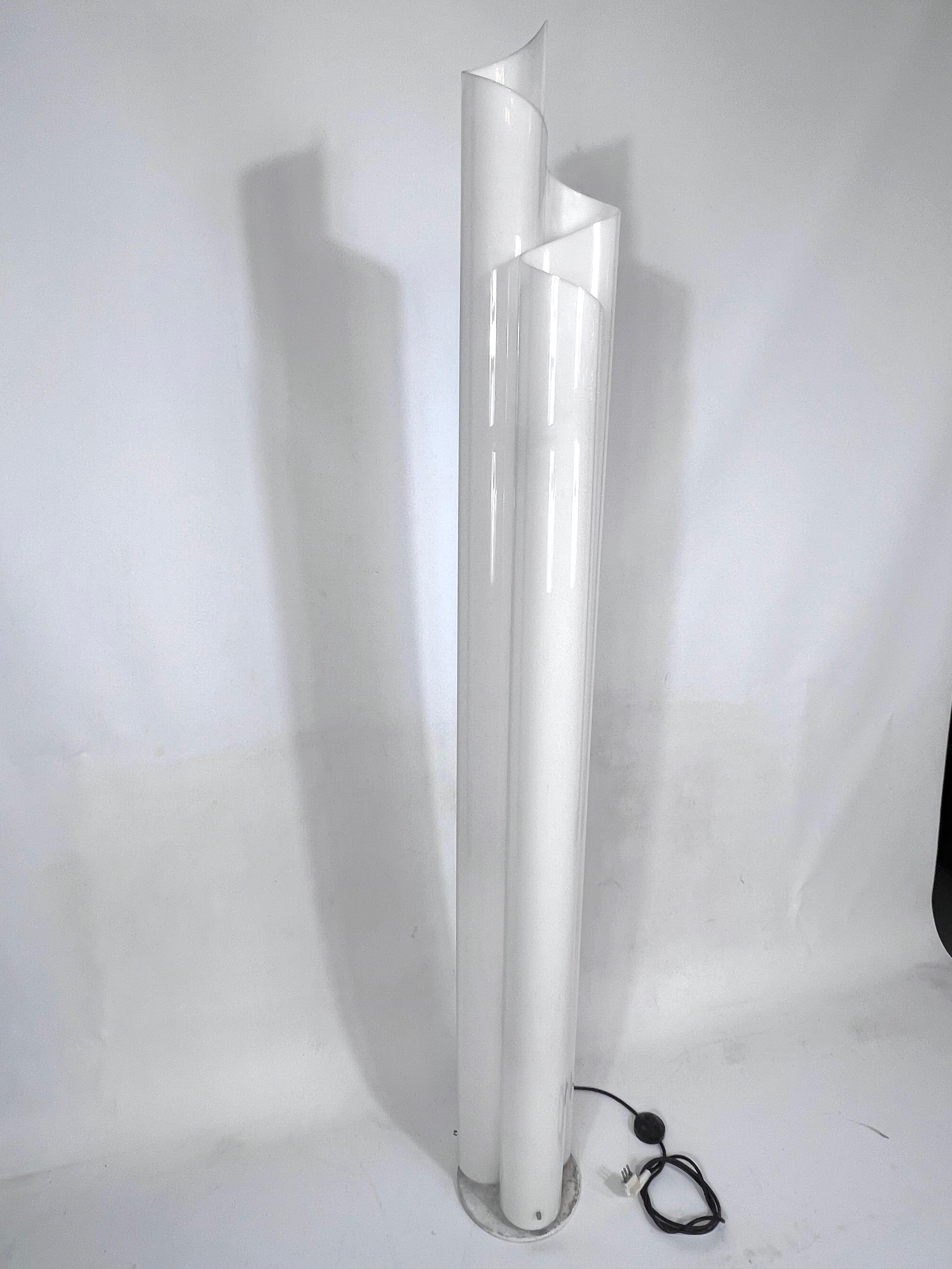 Metal Vico Magistretti, 1st Edition Chimera Floor Lamp for Artemide, Italy, 1960s For Sale