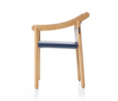 Vico Magistretti 905 Armchair by Cassina, Solid Wood & Cowhide, Italy