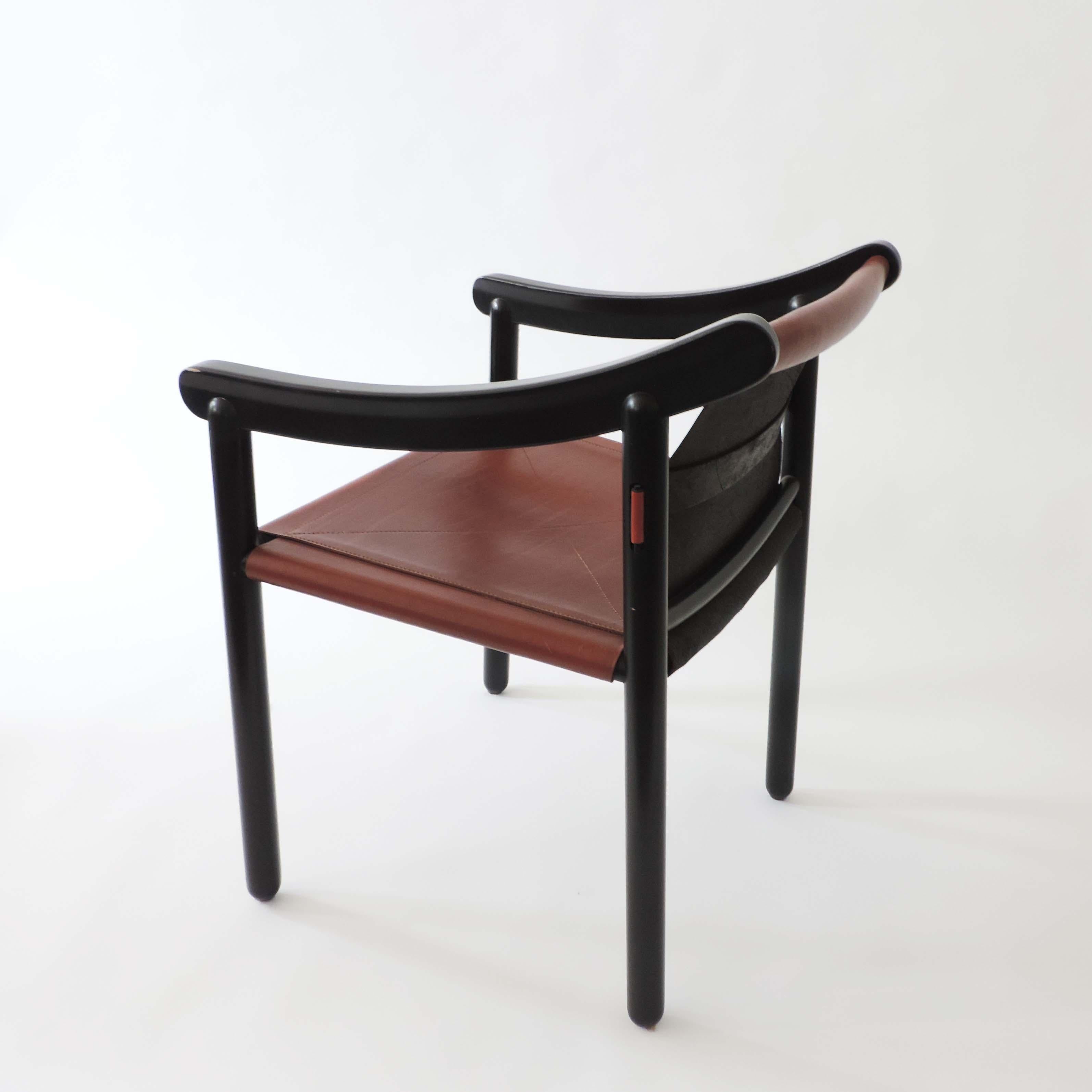 Italian Vico Magistretti 905 Armchair for Cassina, Italy, 1960s