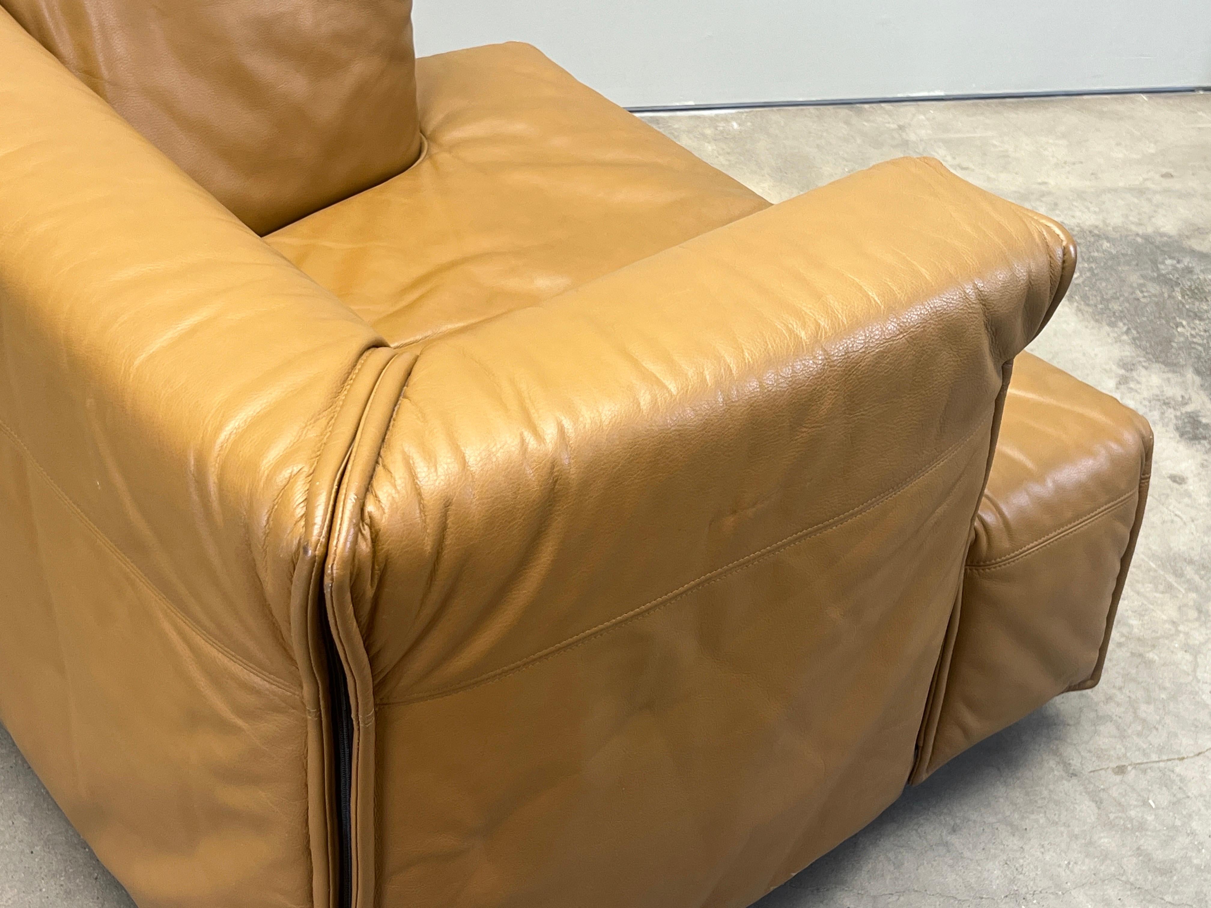 Vico Magistretti Cardigan Lounge Chair for Cassina 10