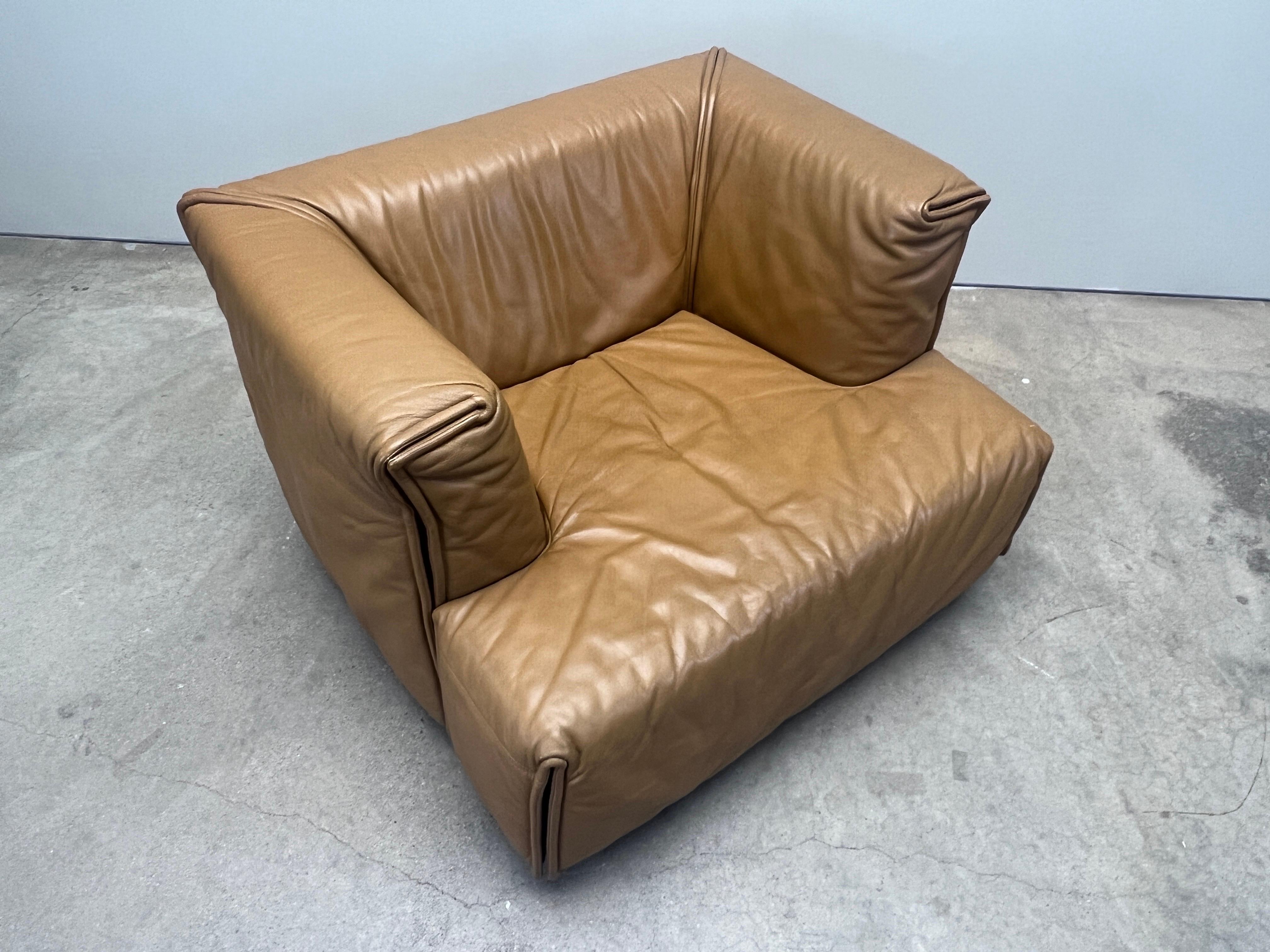 Vico Magistretti Cardigan Lounge Chair for Cassina 1