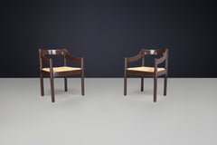 Fauteuils Carimate de Vico Magistretti pour Cassina, Italie, années 1960