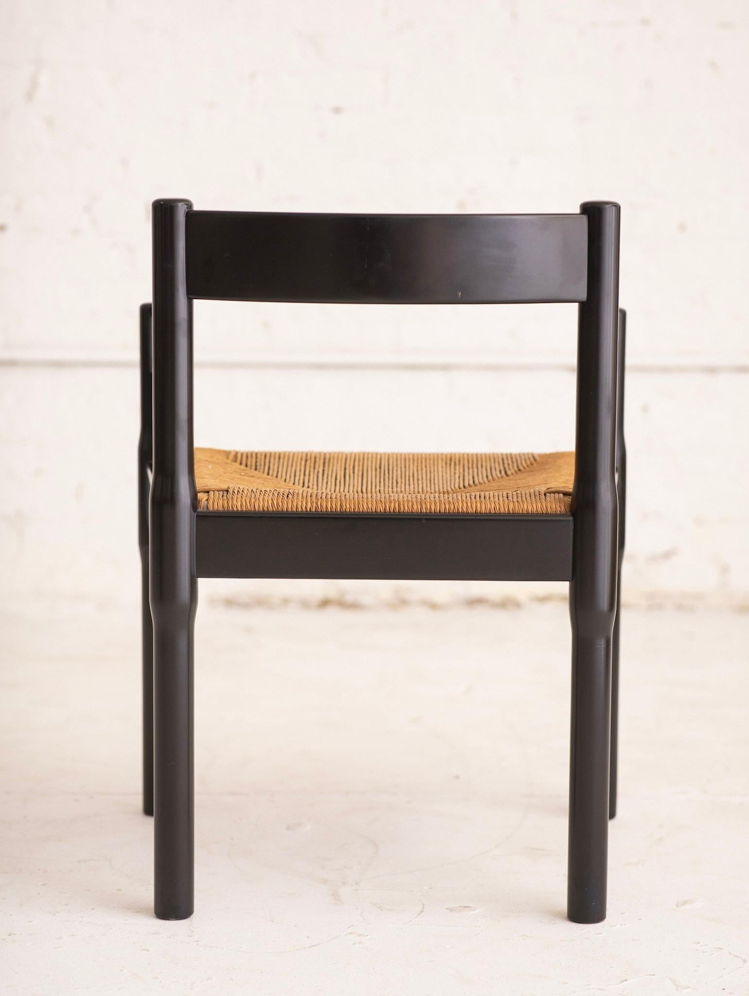 Italian Vico Magistretti “Carimate” Chair by Stendig