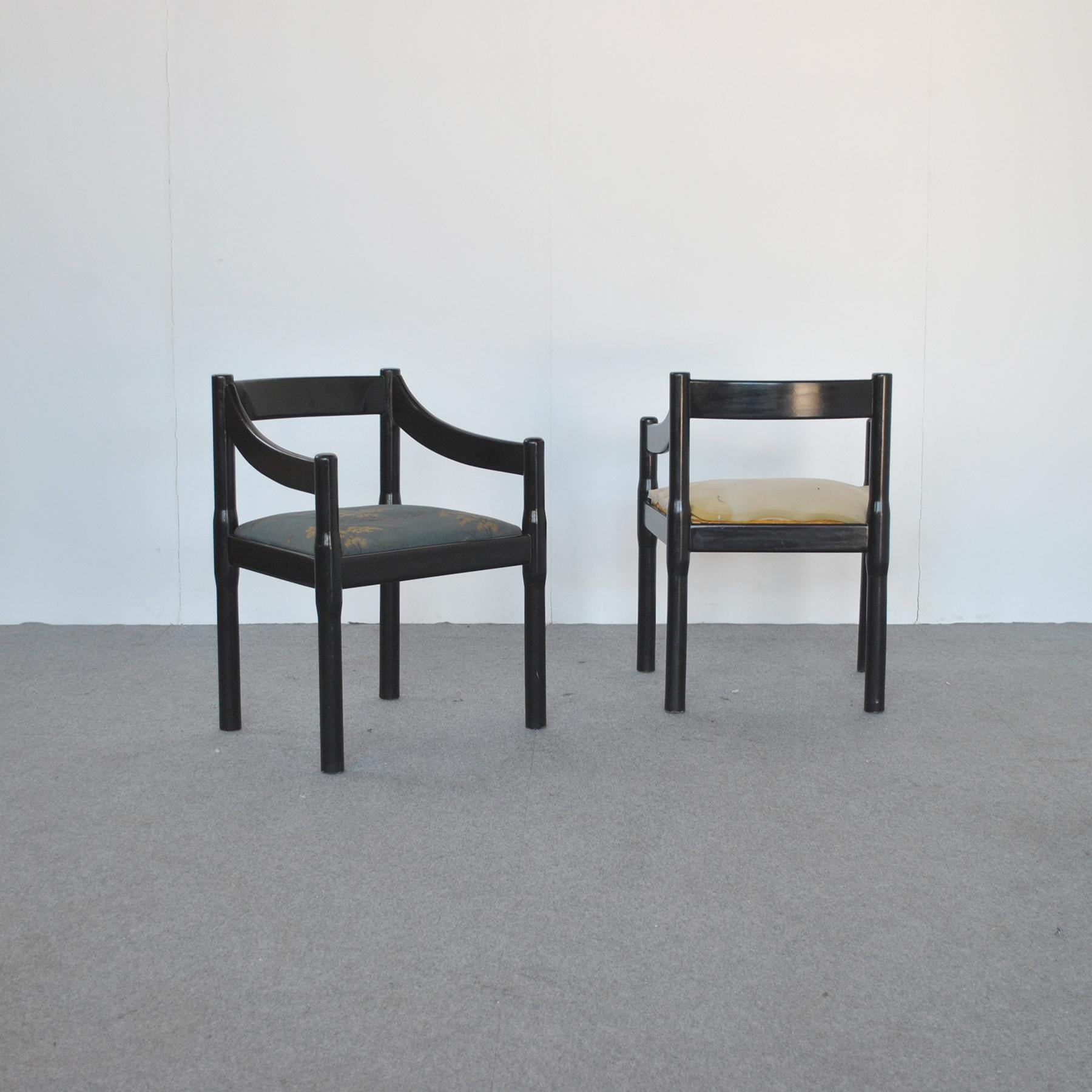 Vico Magistretti Carimate Chairs for Cassina In Good Condition In bari, IT