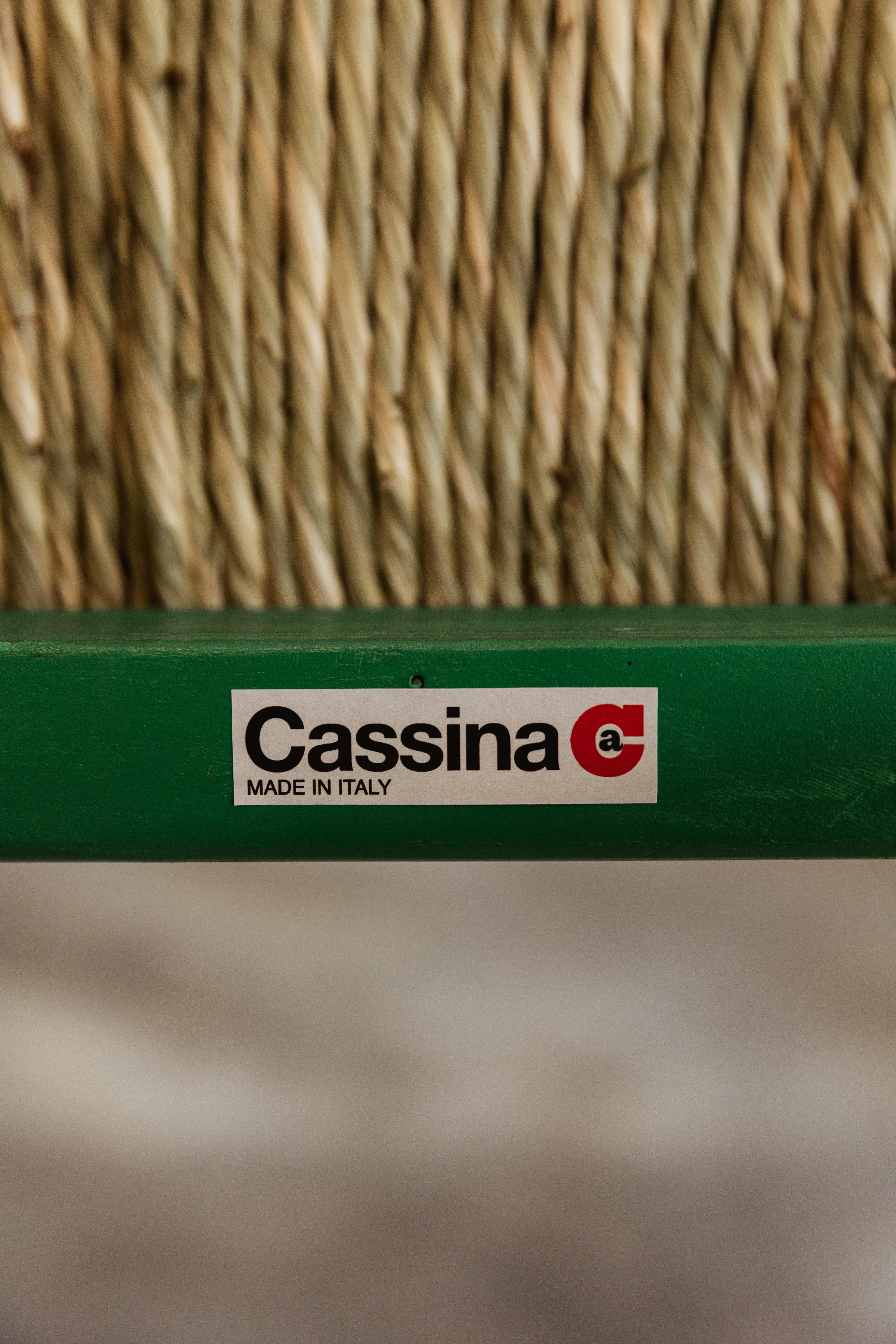 Esszimmerstühle „Carimate“ von Vico Magistretti für Cassina, 1960, 10er-Set im Angebot 4