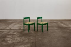 Vico Magistretti "Carimate" per Cassina, 1960, set di 2 sedie da pranzo