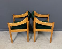 Vico Magistretti "Carimate" Dining Chairs for Cassina, 1960, Set of 6