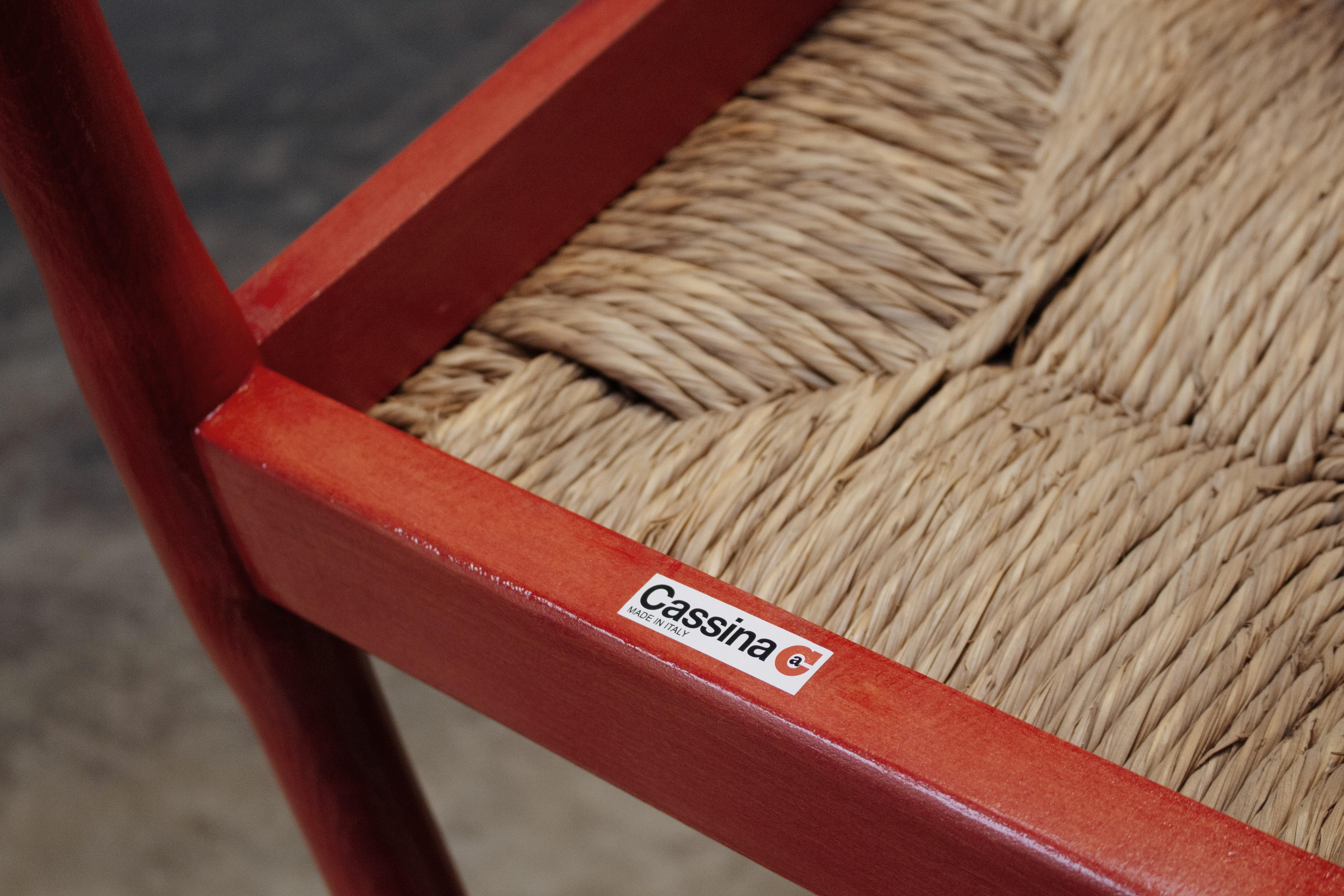 Esszimmerstühle „Carimate“ von Vico Magistretti für Cassina, 1960, 6er-Set im Angebot 2