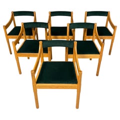 Vico Magistretti "Carimate" Dining Chairs for Cassina, 1960, Set of 6