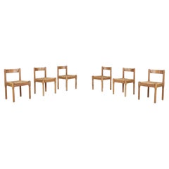 Vico Magistretti "Carimate" dining room chairs for Cassina Italy 1960s